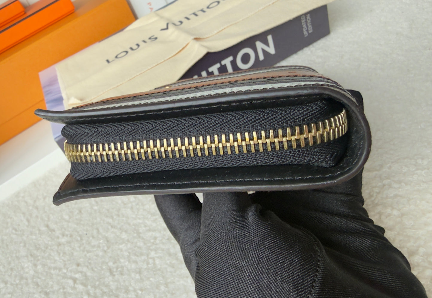 LIMITED EDITION BROGUE STEAMER MNG ZIPPY WALLET