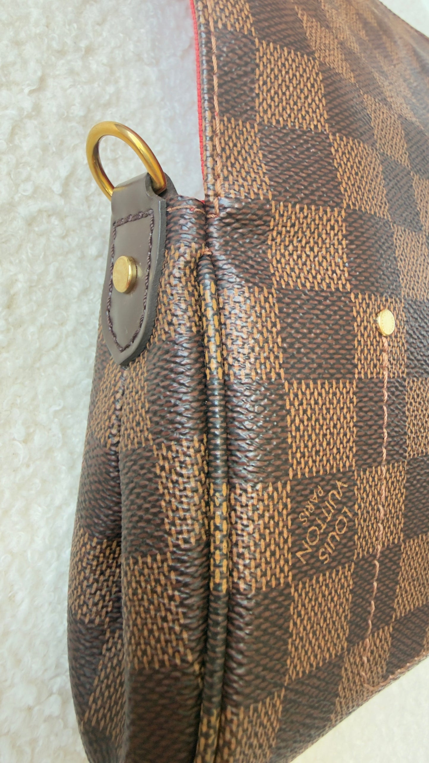 FAVORITE PM DAMIER EBENE CLUTCH/CROSSBODY