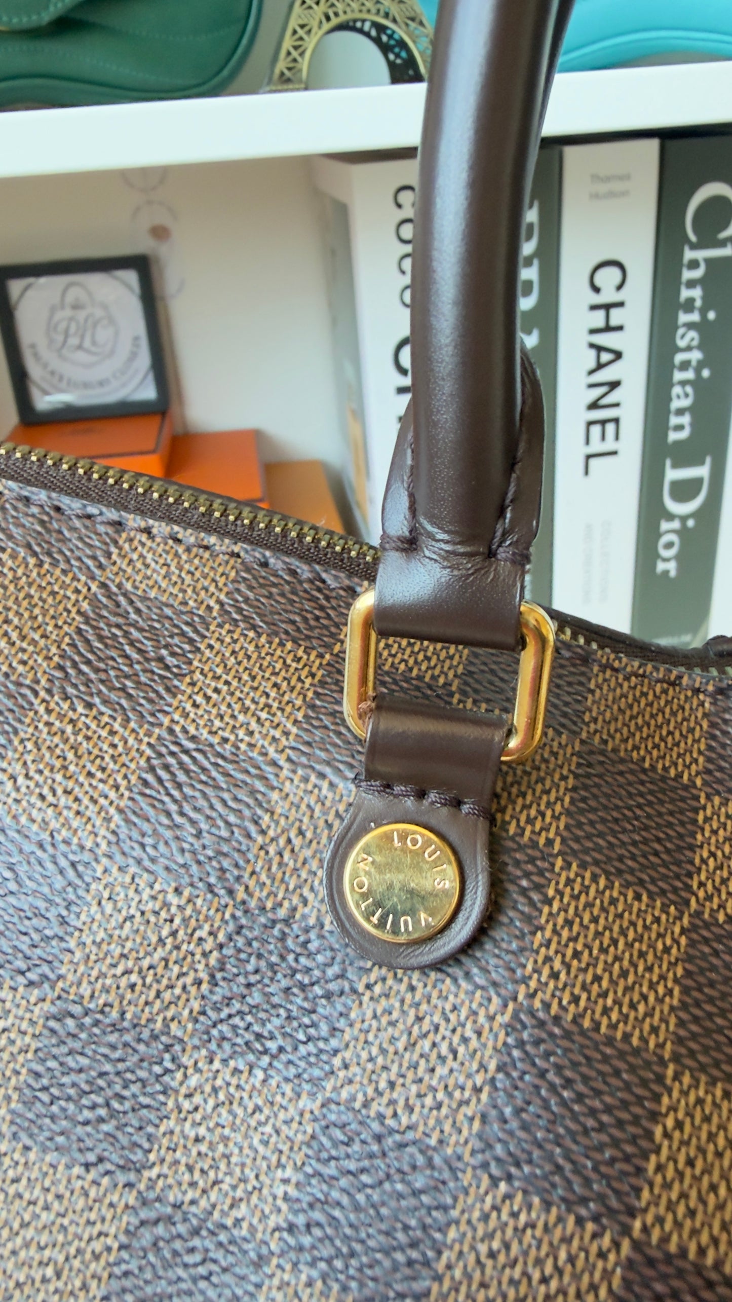 SIENA GM DAMIER EBENE BAG