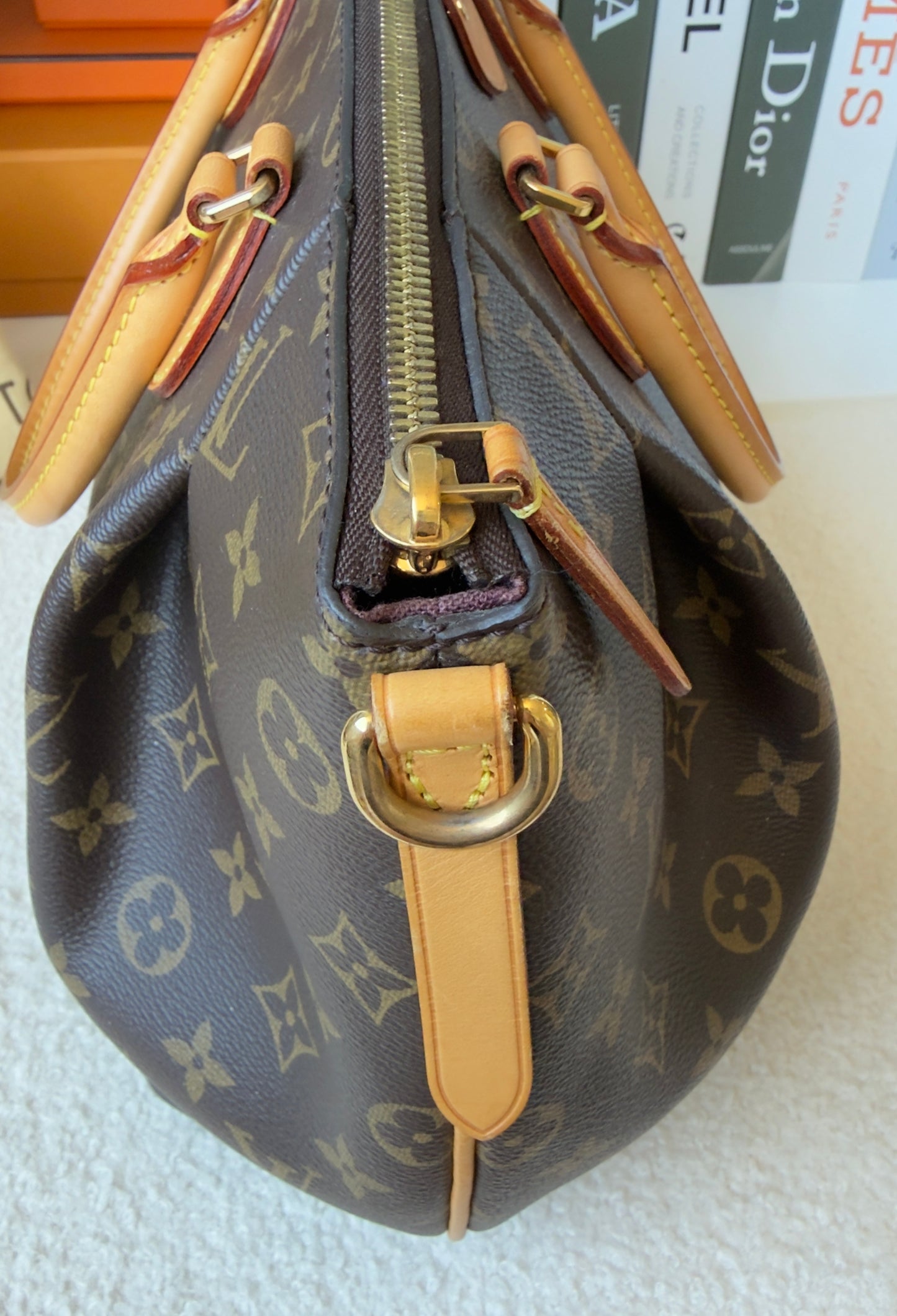 TURENNE MM MONOGRAM CANVAS BAG