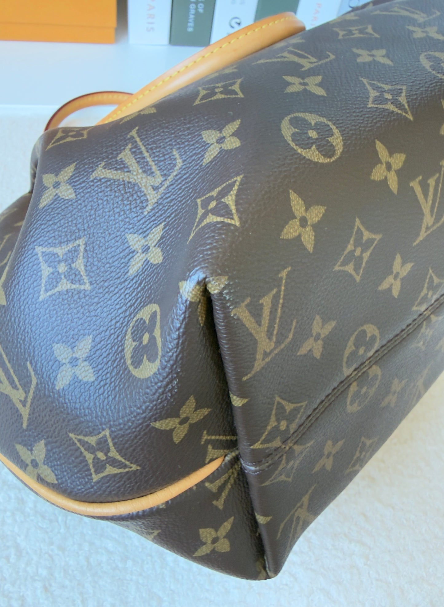 TURENNE MM MONOGRAM CANVAS BAG