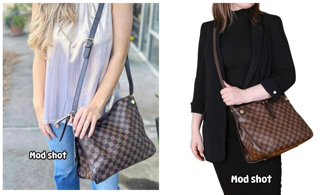 DUOMO DAMIER EBENE CROSSBODY BAG