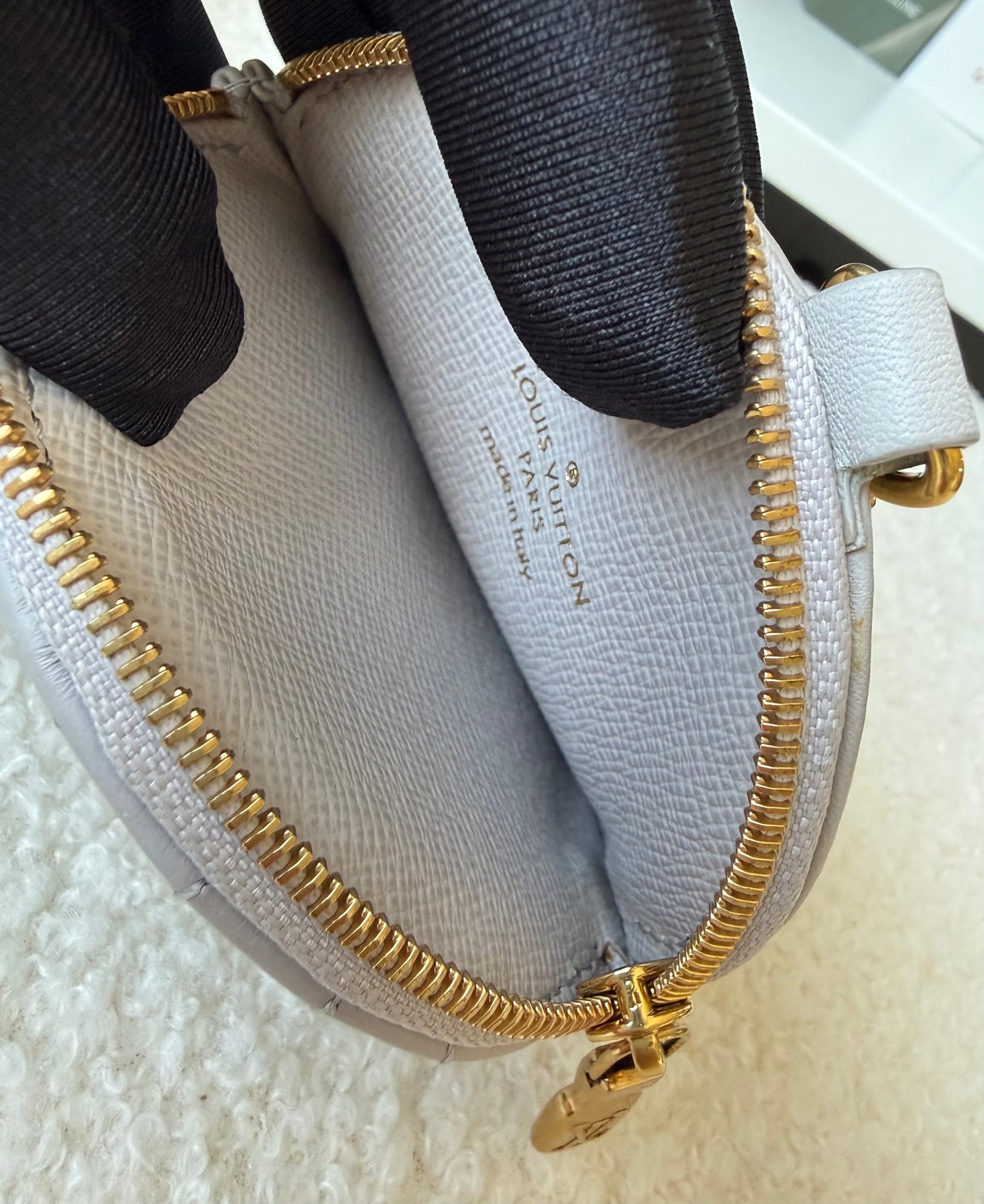 Calfskin New Wave Multi Pochette Brume/Gray