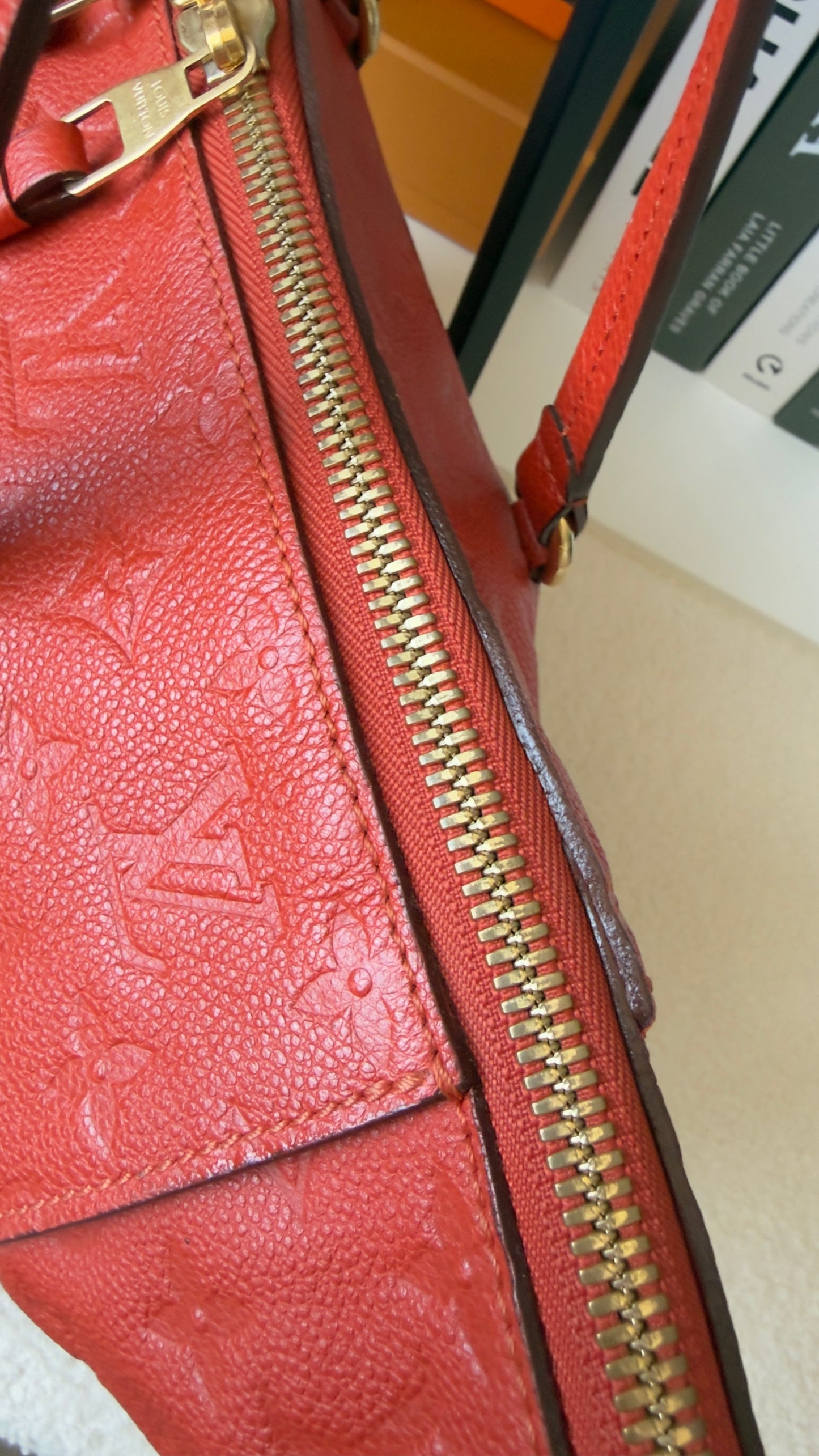 Lumineuse PM Orient Monogram Empreinte Leather Bag
