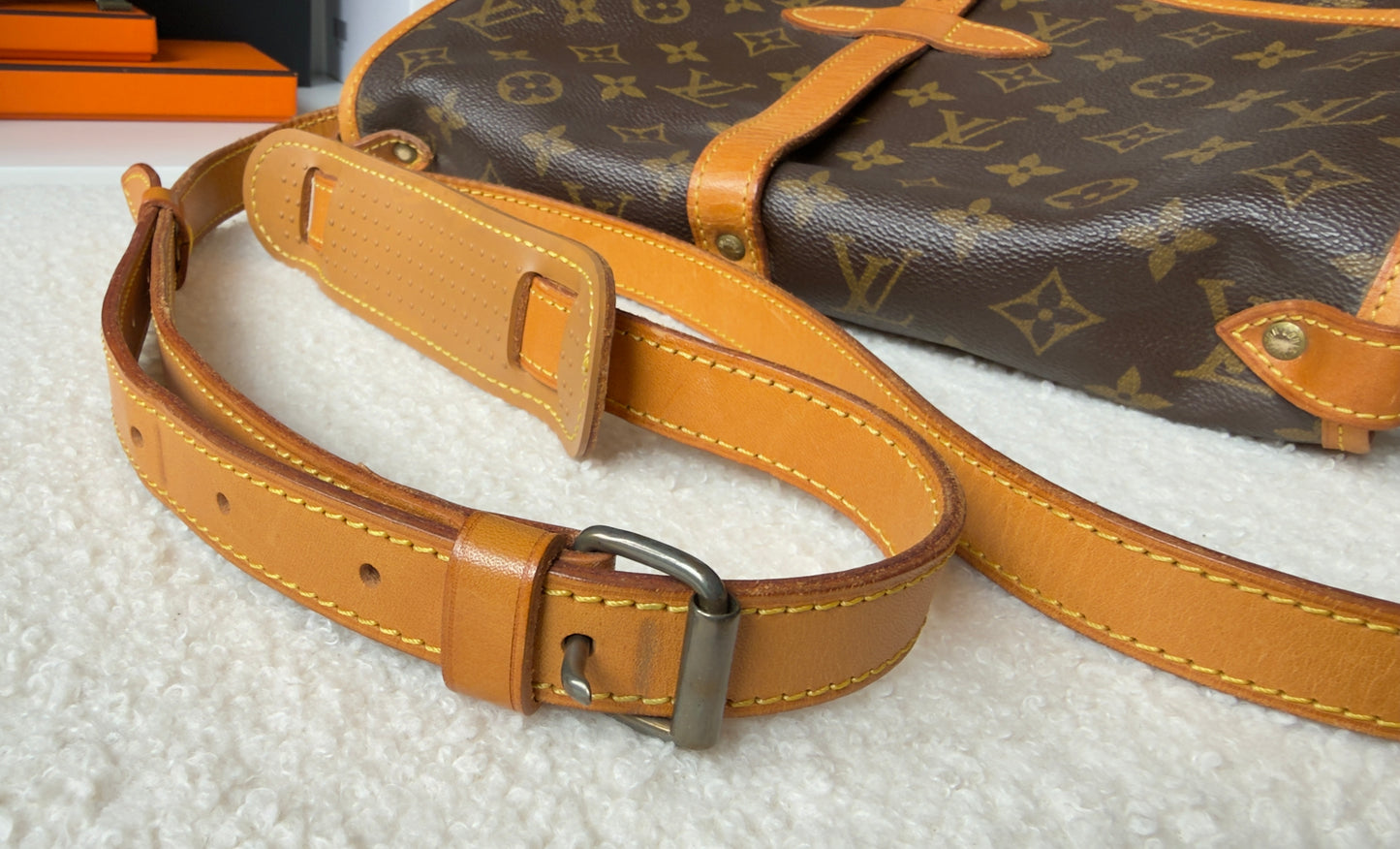 SAUMUR 30 MNG CANVAS MESSENGER BAG