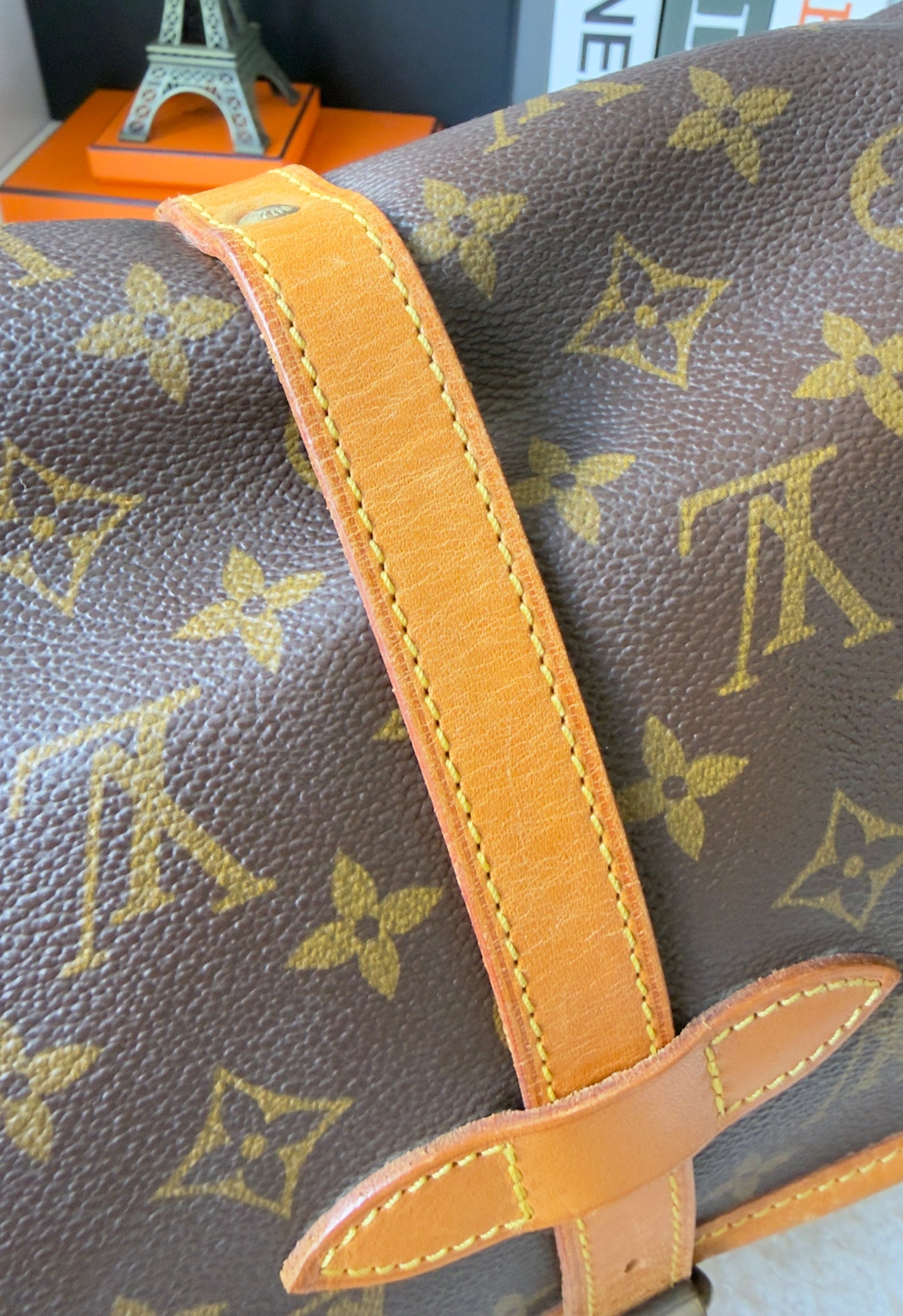 SAUMUR 30 MNG CANVAS MESSENGER BAG
