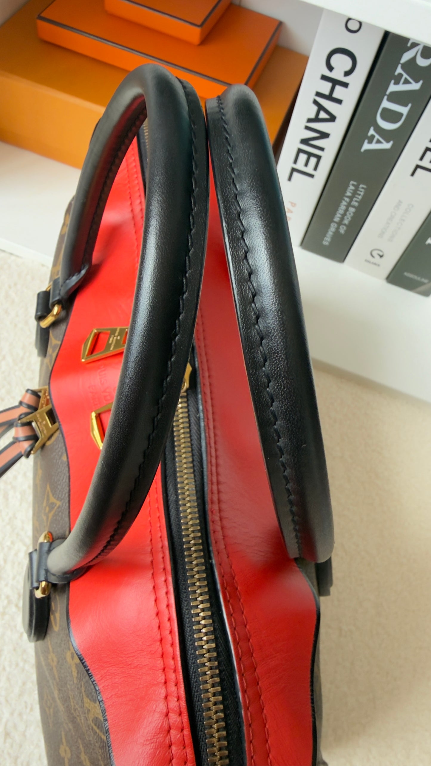 Monogram Canvas And Tricolor Leather Tuileries NM Bag