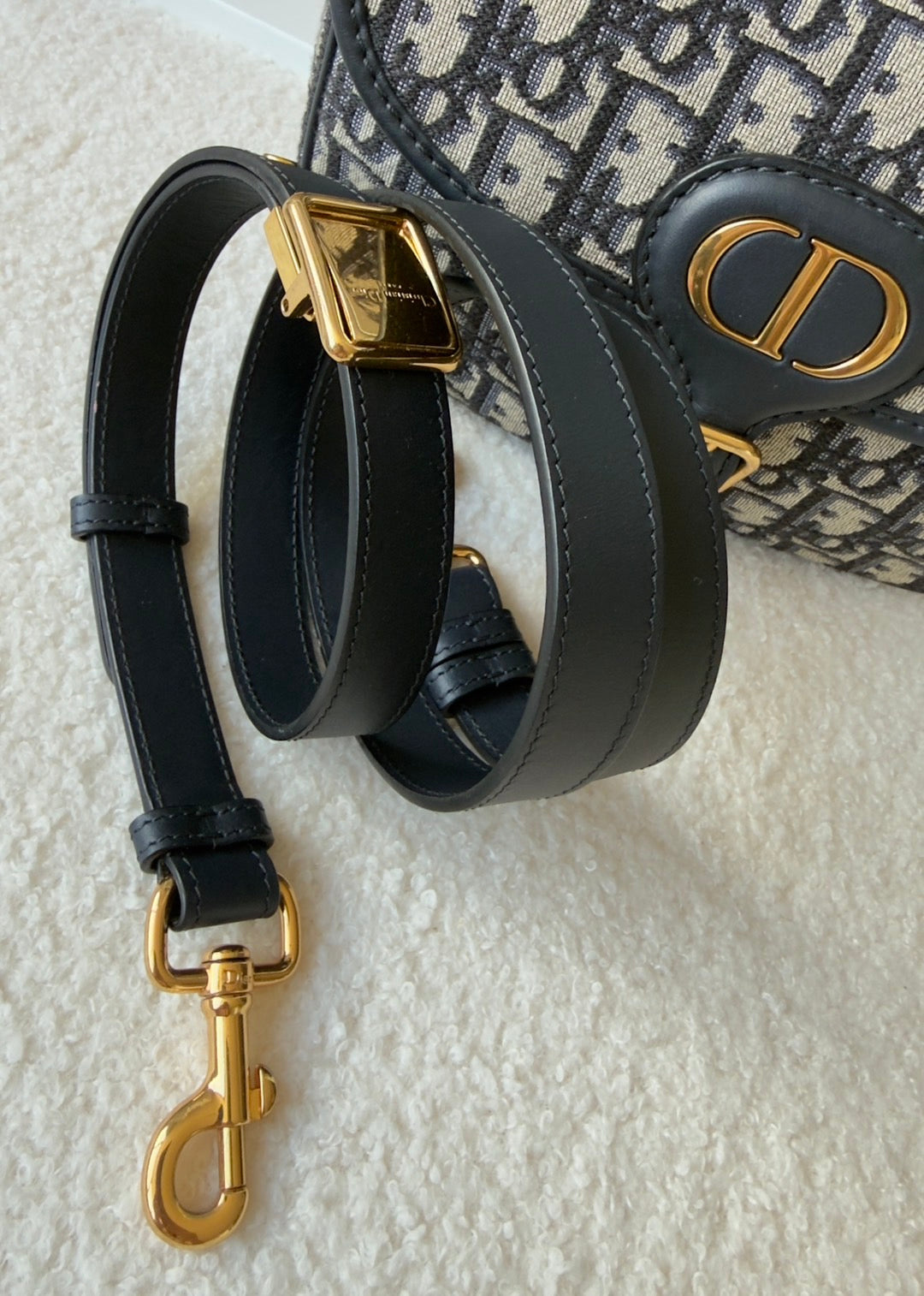 CD MEDIUM BOBBY BLUE OBLIQUE JACQUARD