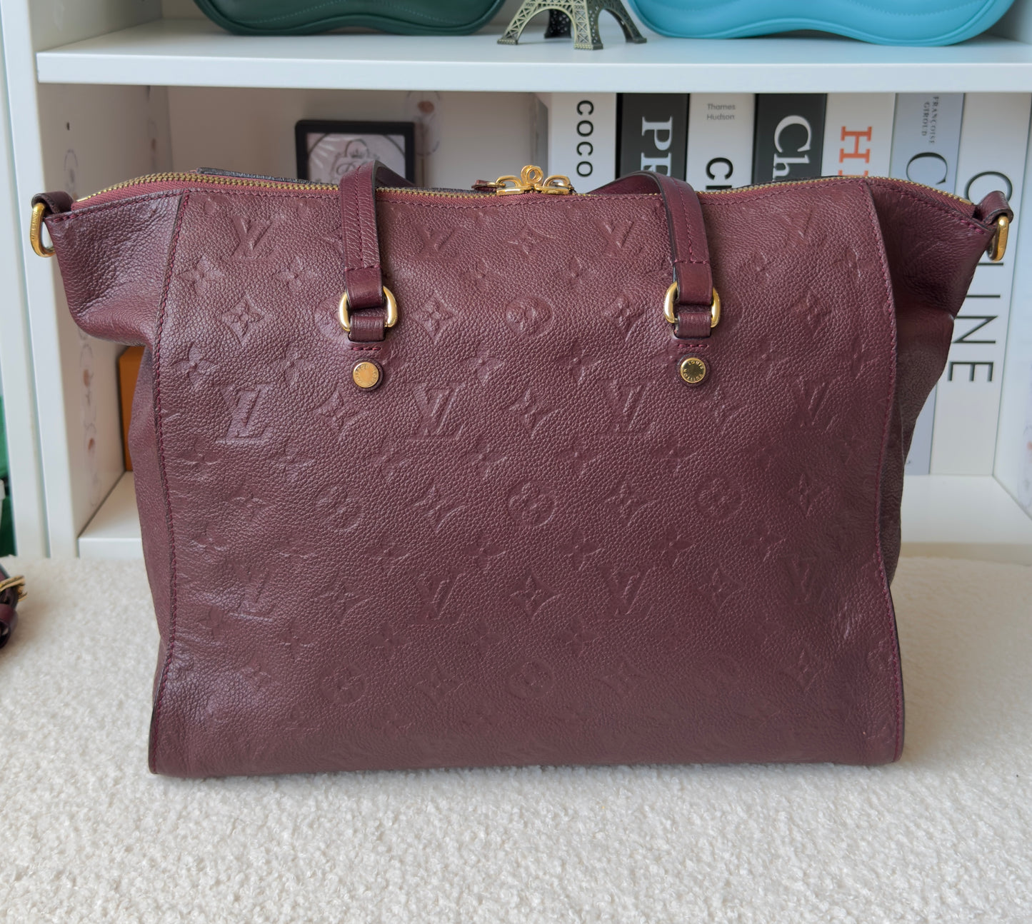 Lumineuse PM Aube Monogram Empreinte Leather Bag