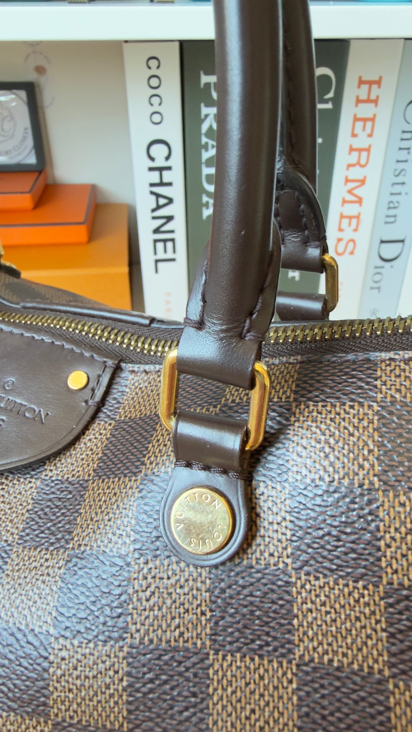 SIENA GM DAMIER EBENE BAG
