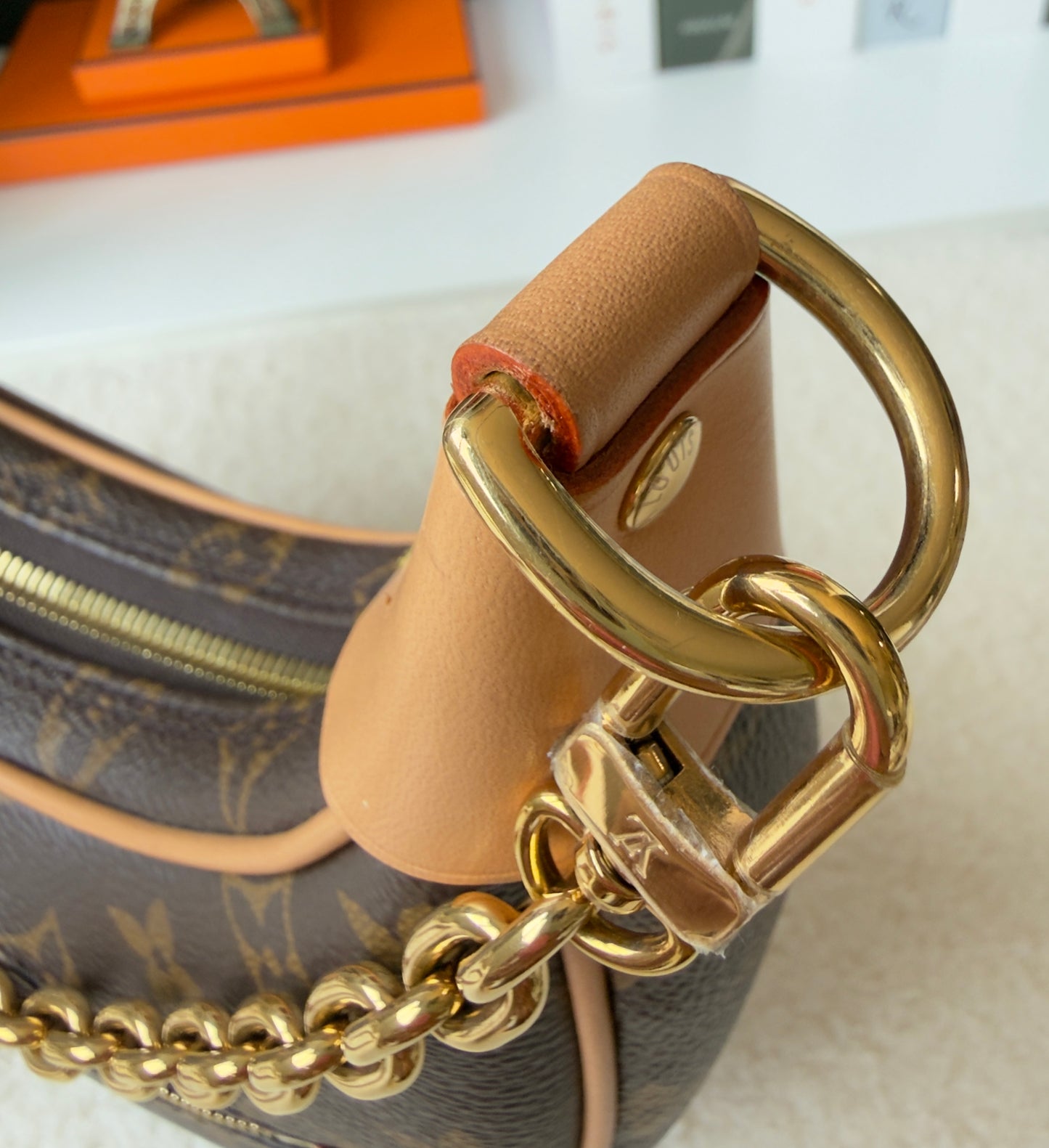 LOOP MONOGRAM CANVAS BAG
