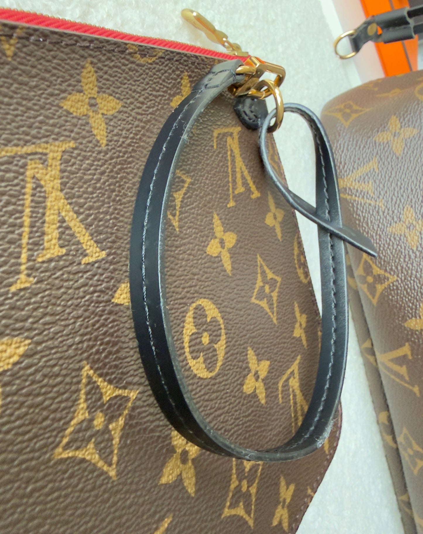 NEVERFULL MM MELBOURNE WORLD TOUR MNG CANVAS WITH POUCH