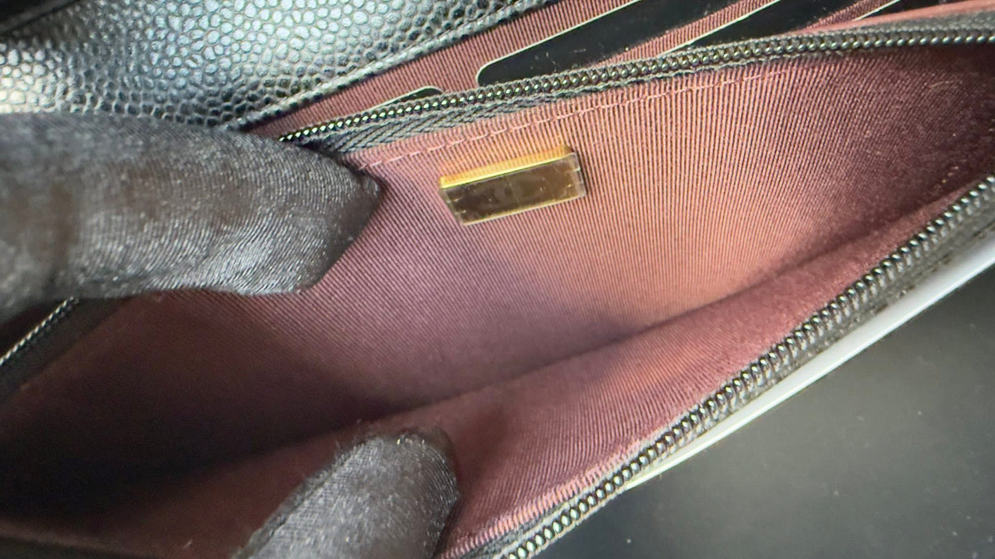 BRAND NEW CC WOC BLCK CAVIAR/GHW