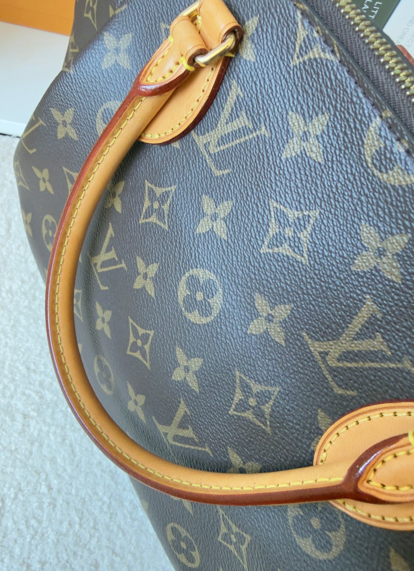 TURENNE MM MONOGRAM CANVAS BAG