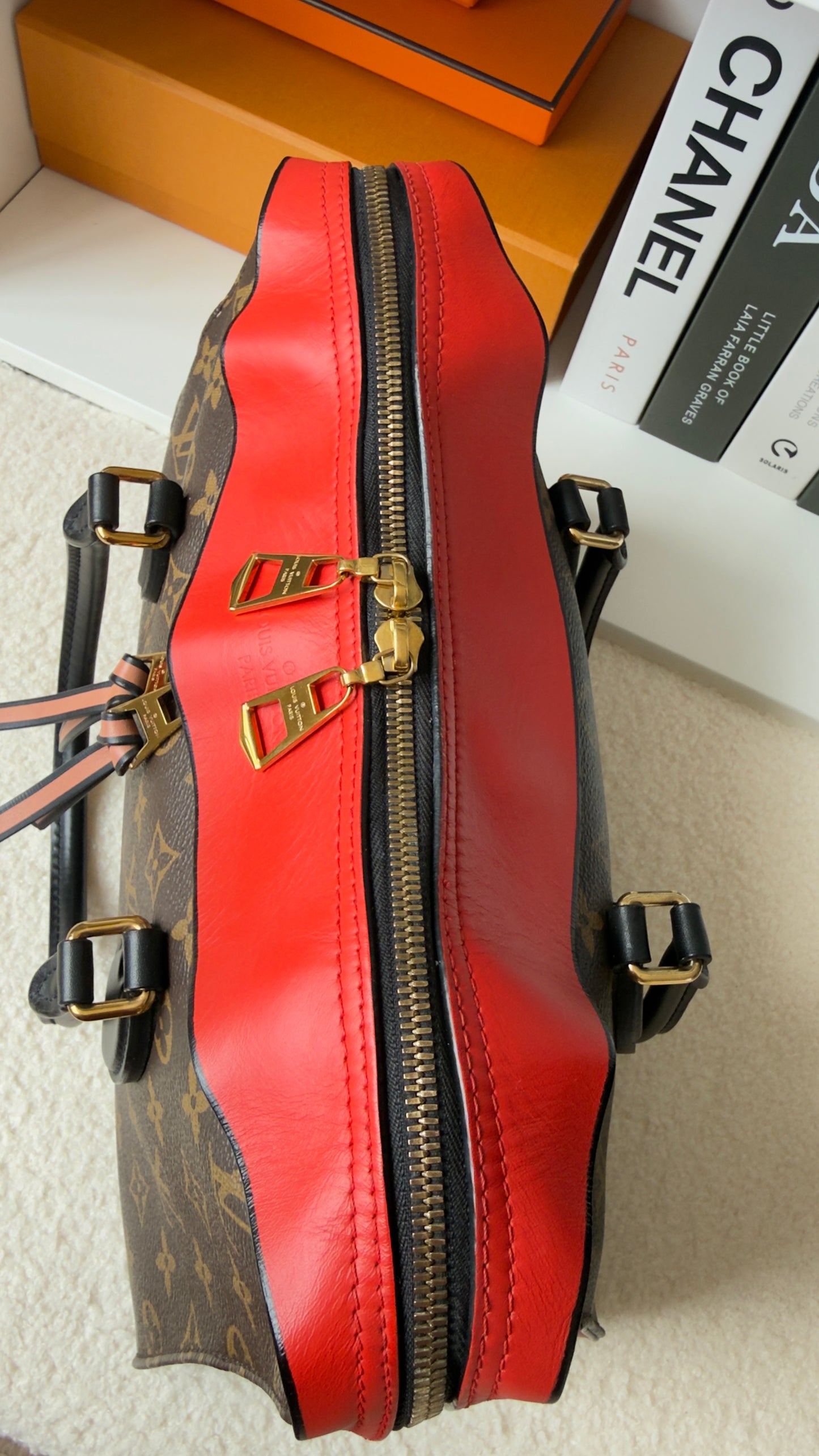 Monogram Canvas And Tricolor Leather Tuileries NM Bag