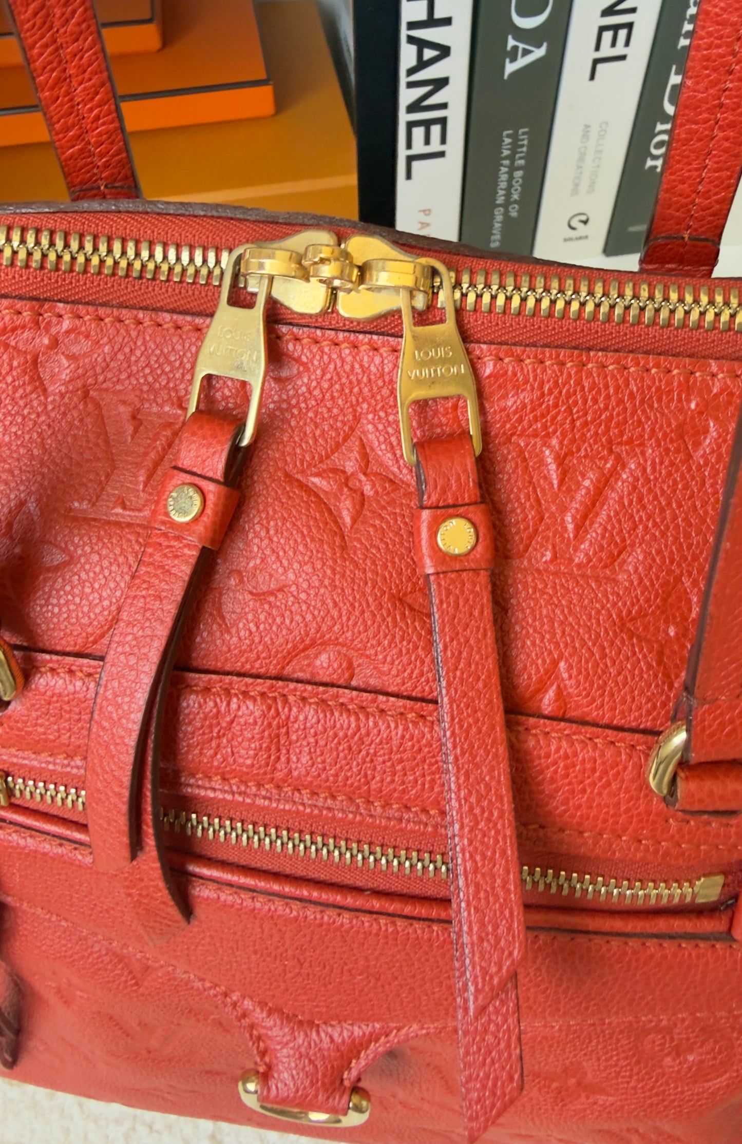 Lumineuse PM Orient Monogram Empreinte Leather Bag