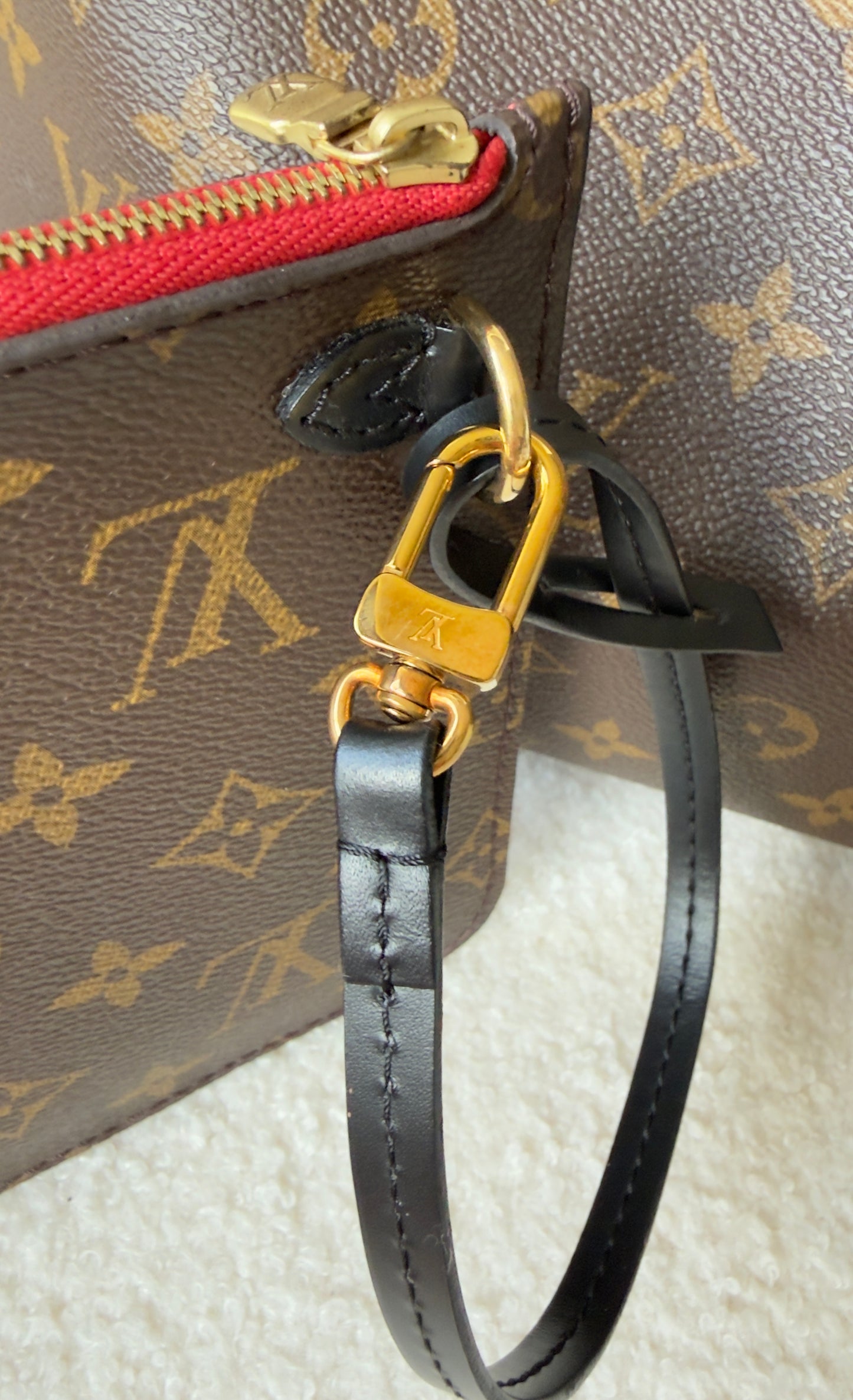 NEVERFULL MM MELBOURNE WORLD TOUR MNG CANVAS WITH POUCH