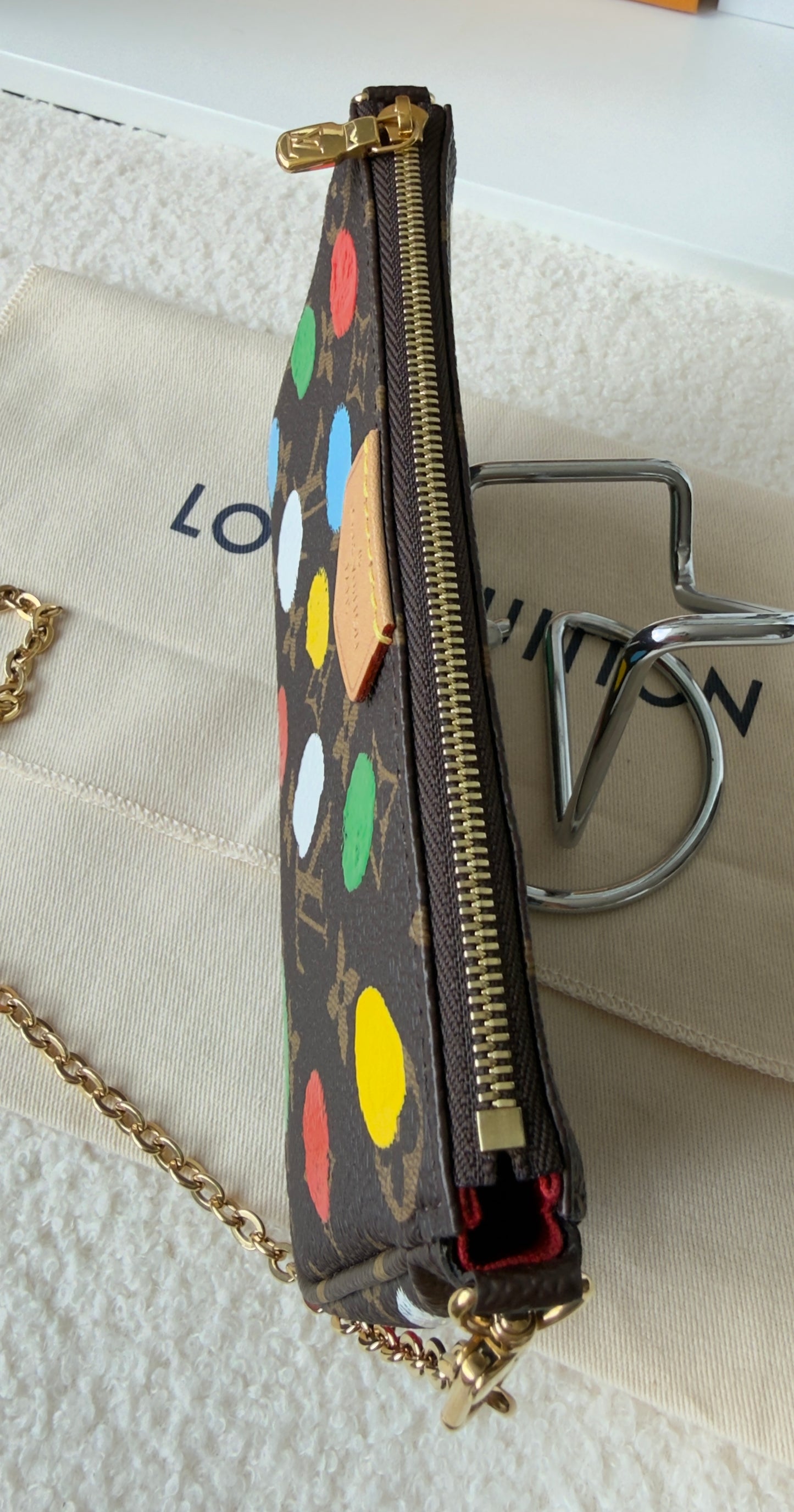 NEW /UNUSED LV x Yayoi Kusama Multi-Pochette Accessories
