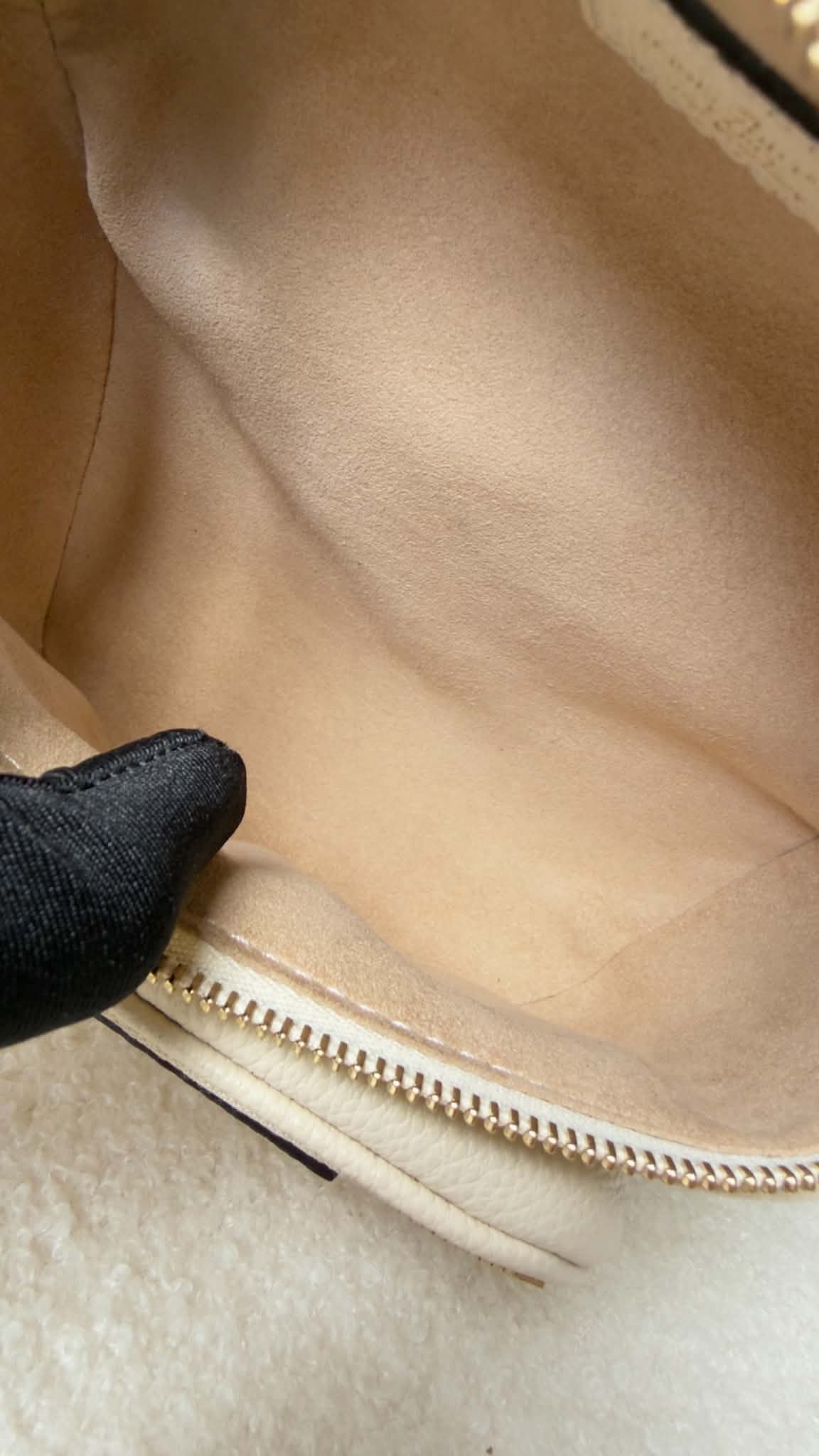 Mini Monogram Empreinte Leather Cream Bumbag