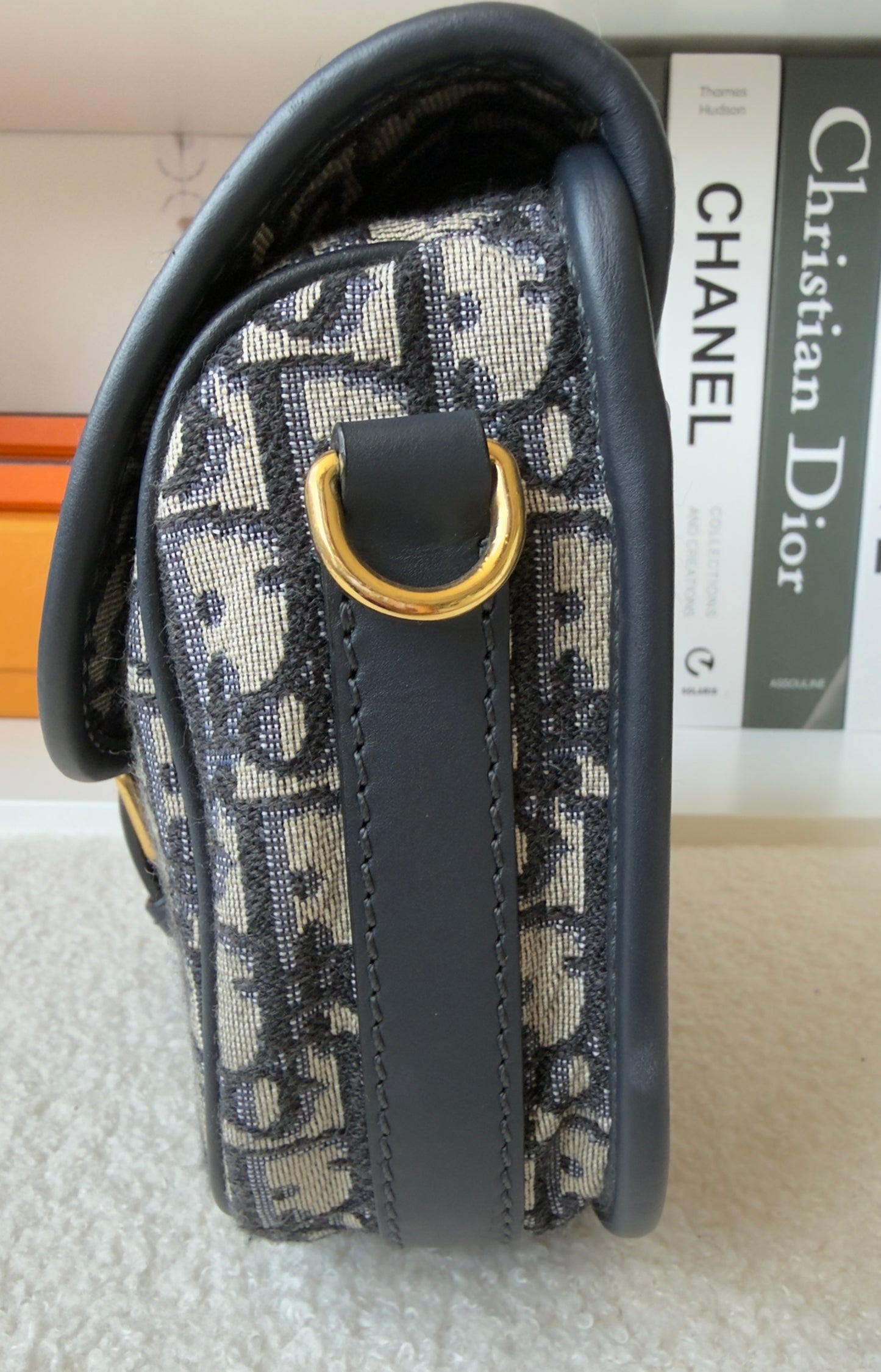 CD MEDIUM BOBBY BLUE OBLIQUE JACQUARD