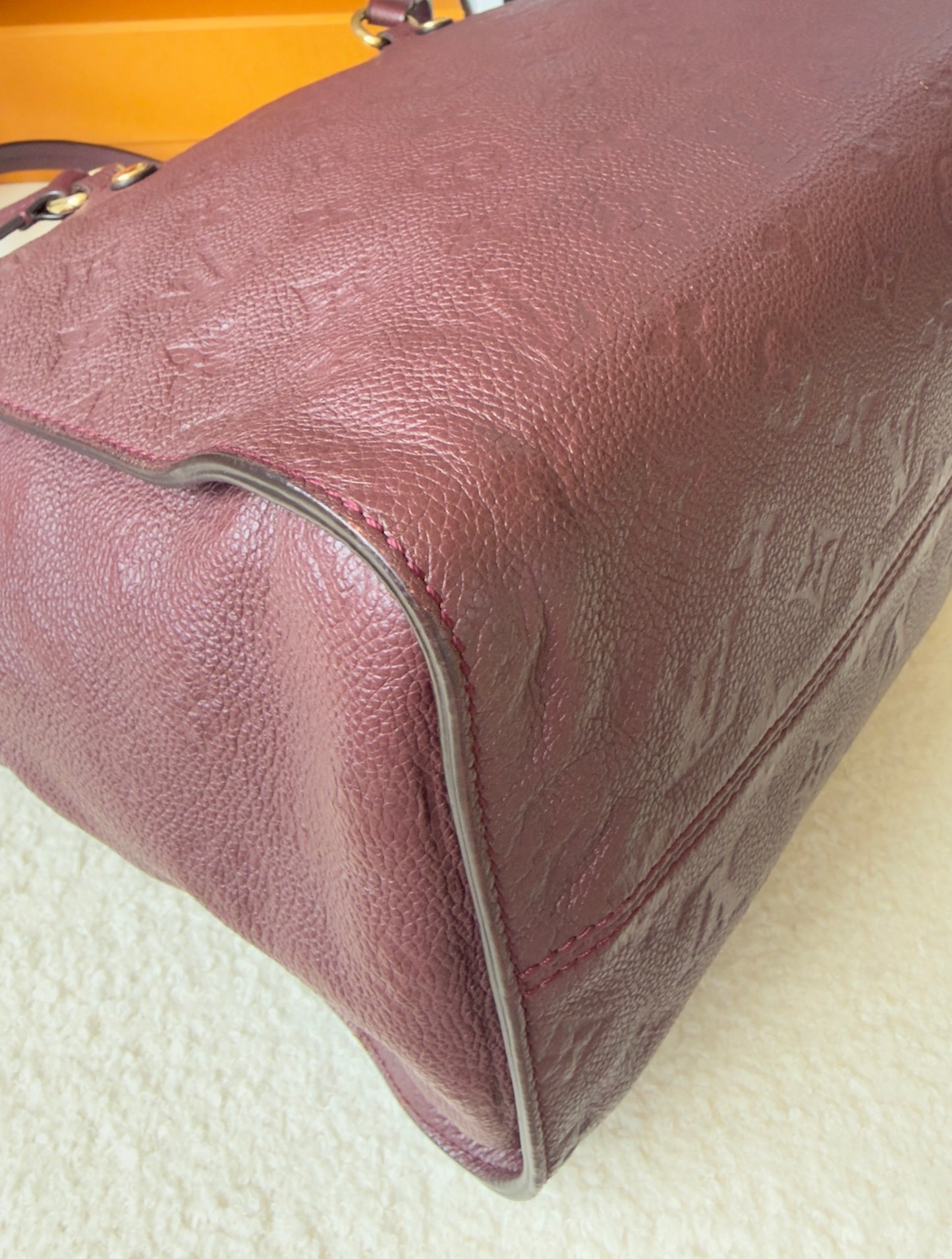 Lumineuse PM Aube Monogram Empreinte Leather Bag