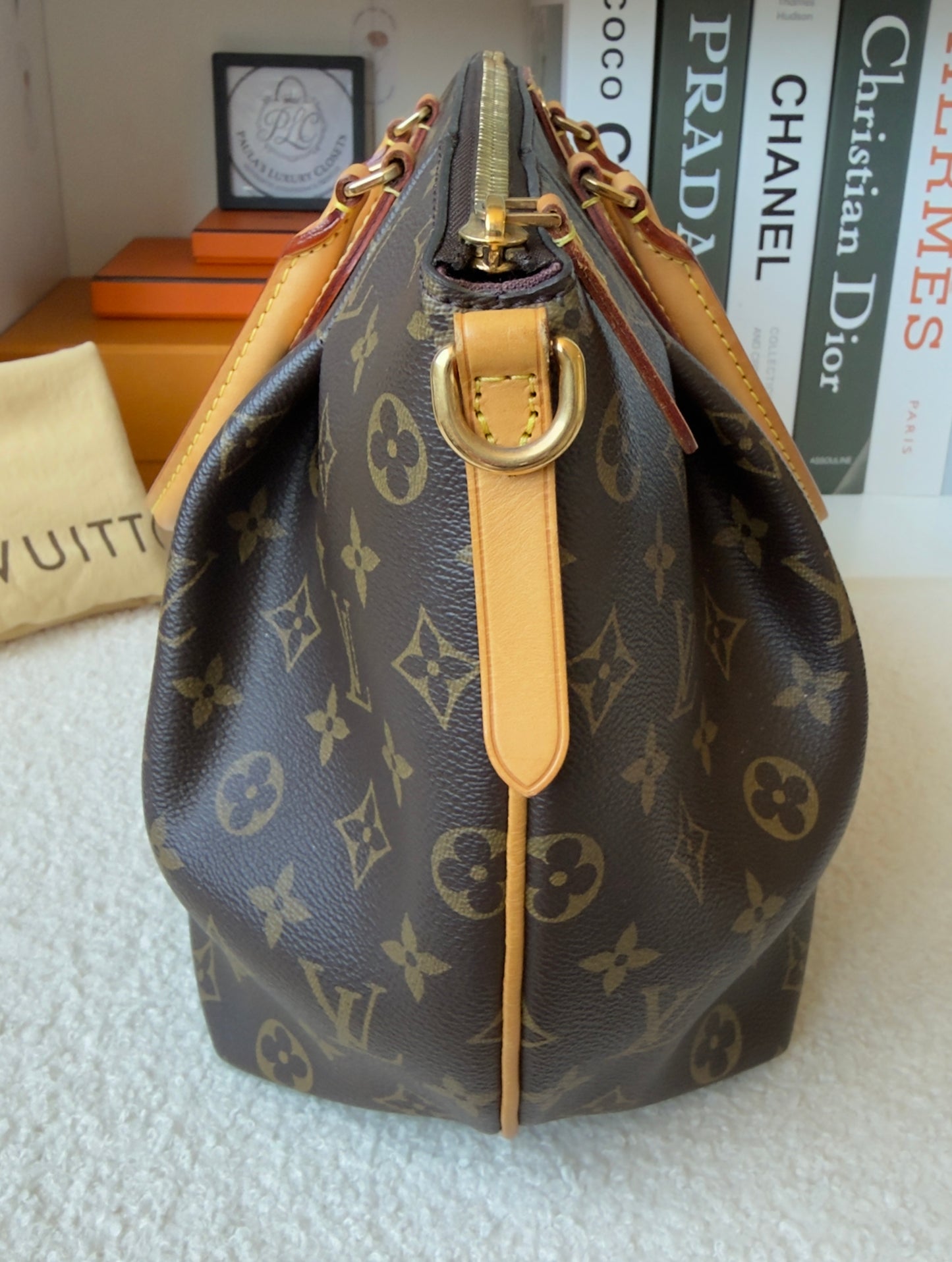 TURENNE MM MONOGRAM CANVAS BAG