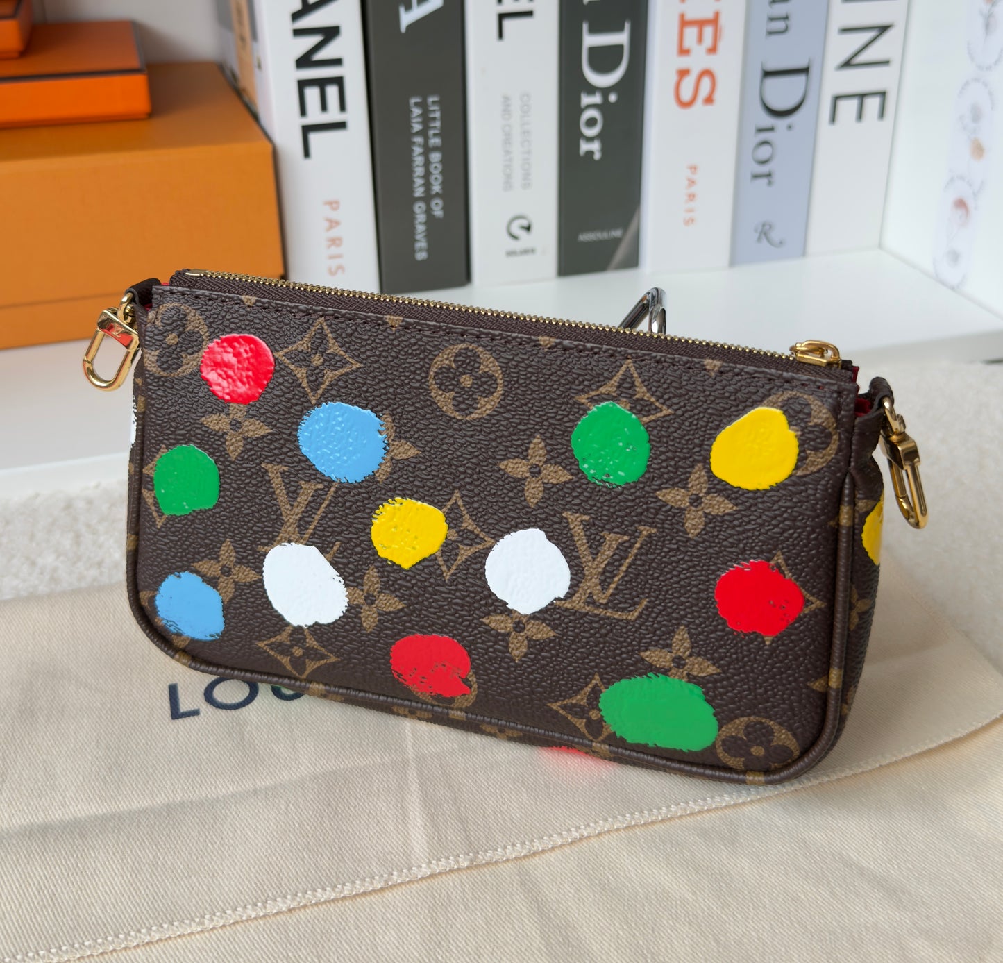 NEW /UNUSED LV x Yayoi Kusama Multi-Pochette Accessories