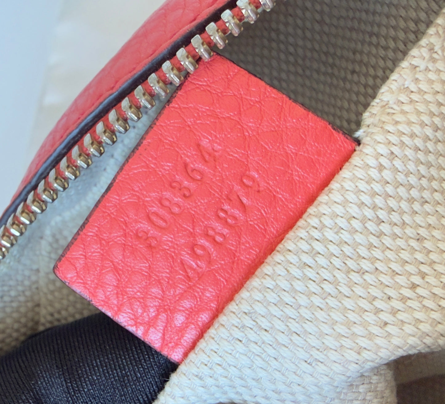 GG PINK ROSE TOPAZ SMALL SOHO DISCO CALFSKIN BAG