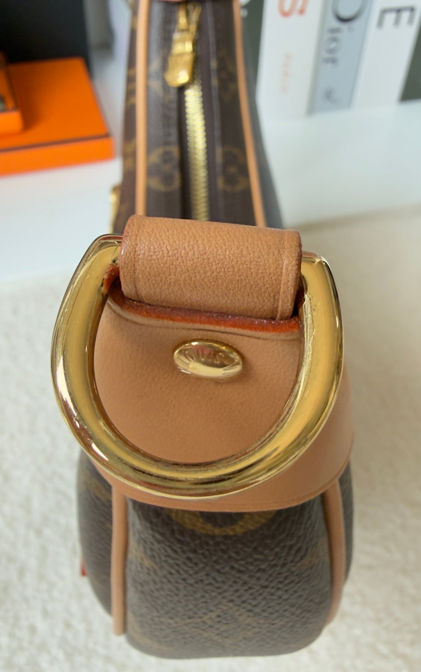 LOOP MONOGRAM CANVAS BAG