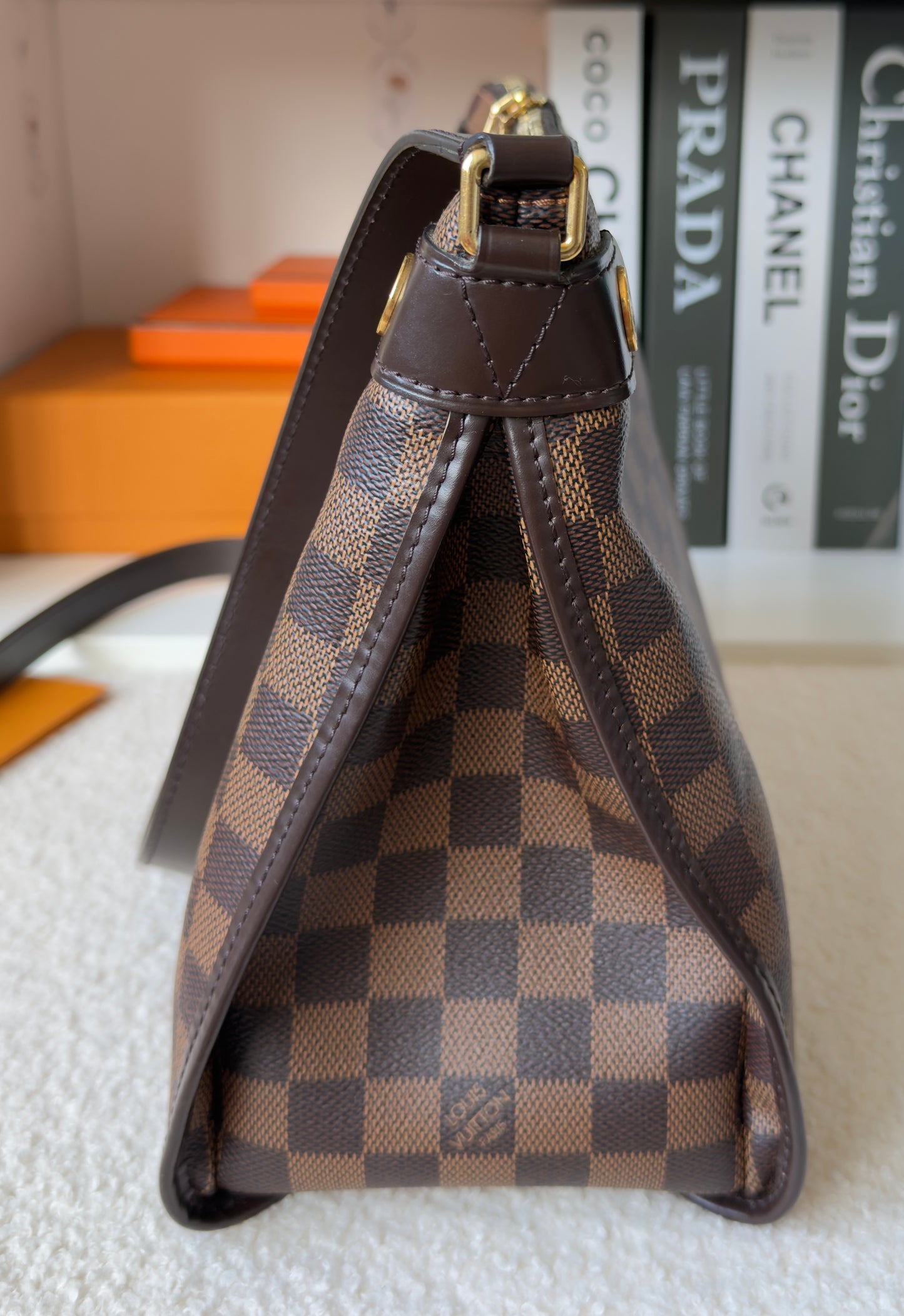 DUOMO DAMIER EBENE CROSSBODY BAG