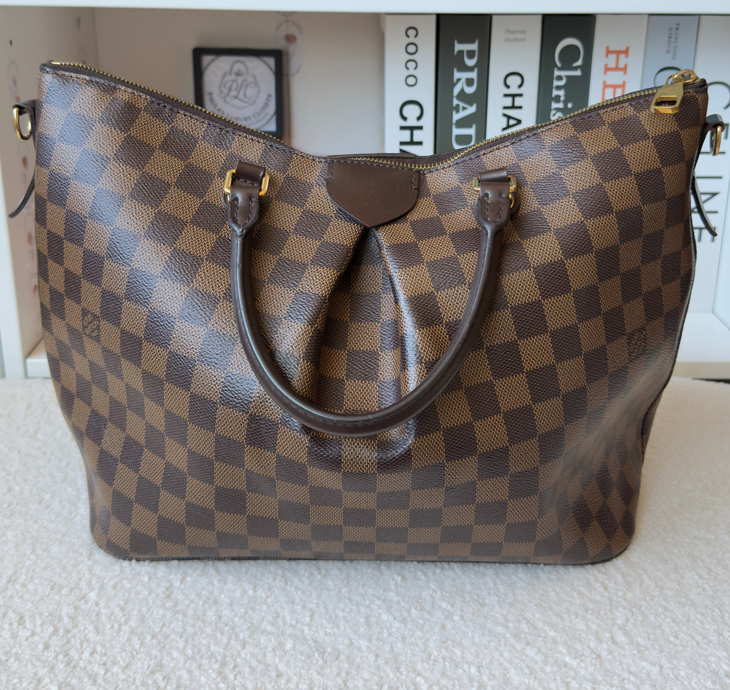 SIENA GM DAMIER EBENE BAG