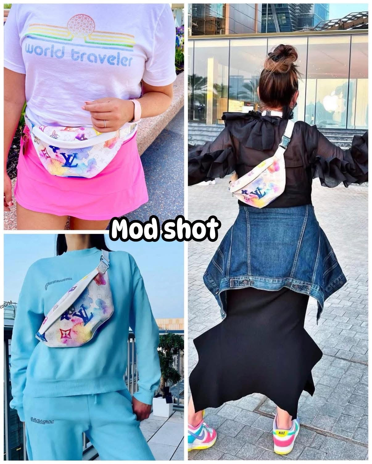 WATERCOLOR DISCOVERY PM BUMBAG