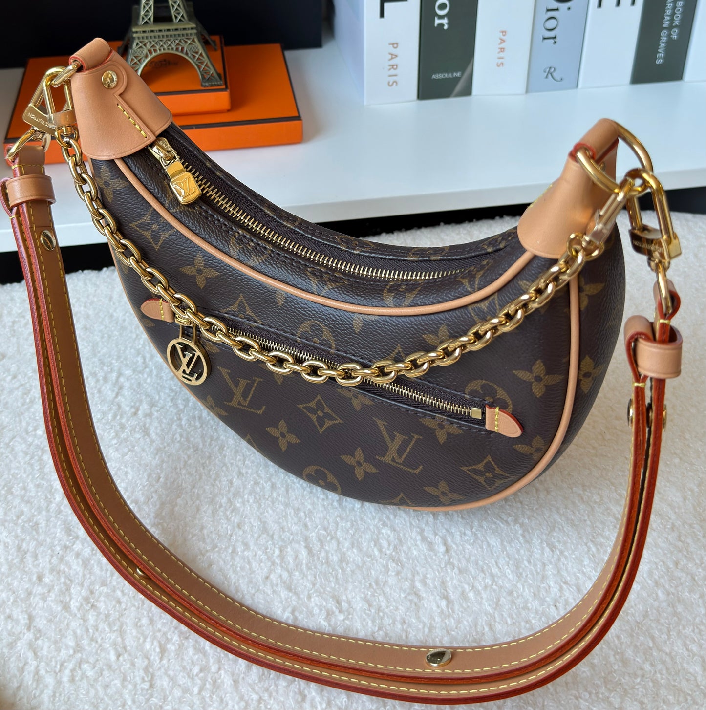LOOP MONOGRAM CANVAS BAG
