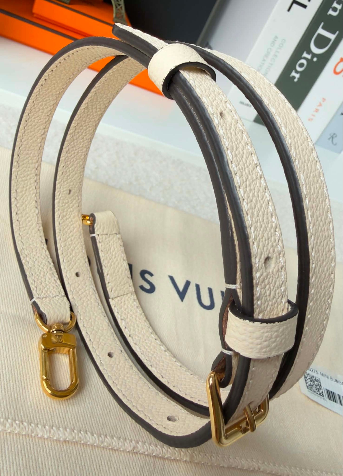 Mini Monogram Empreinte Leather Cream Bumbag