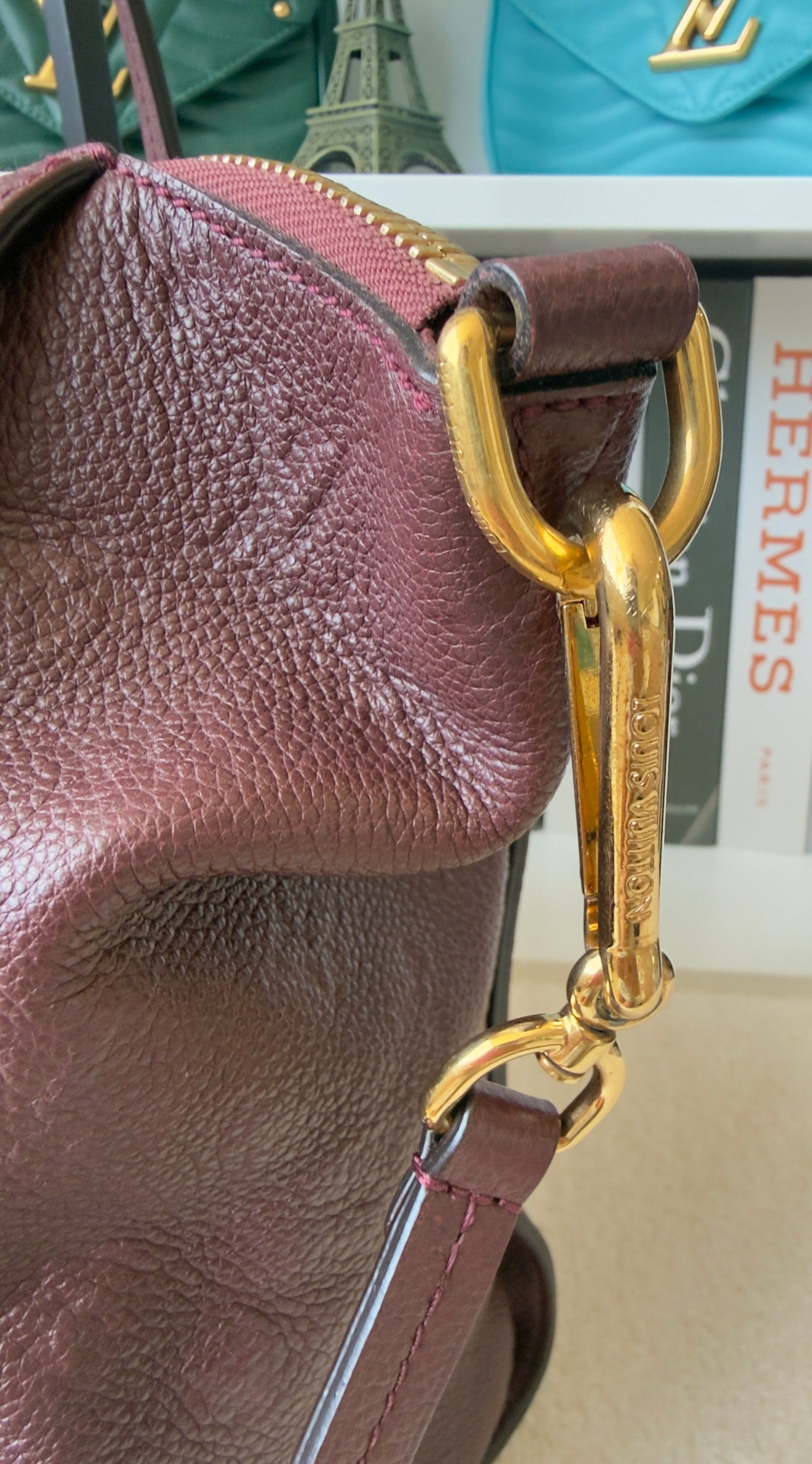 Lumineuse PM Aube Monogram Empreinte Leather Bag