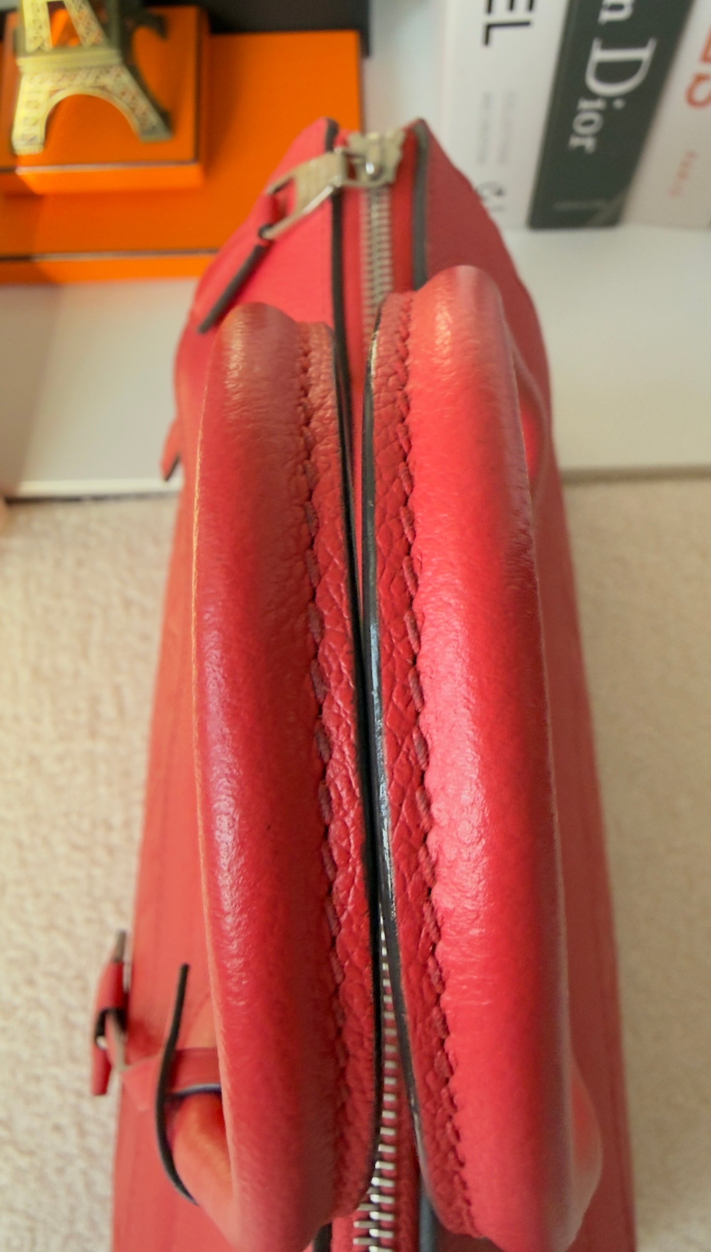 PONT NEUF MM RED WATERMELON MNG EMPREINTE BAG