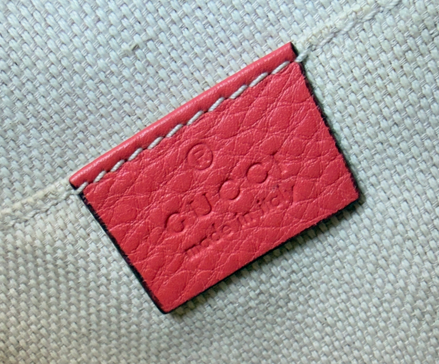 GG PINK ROSE TOPAZ SMALL SOHO DISCO CALFSKIN BAG