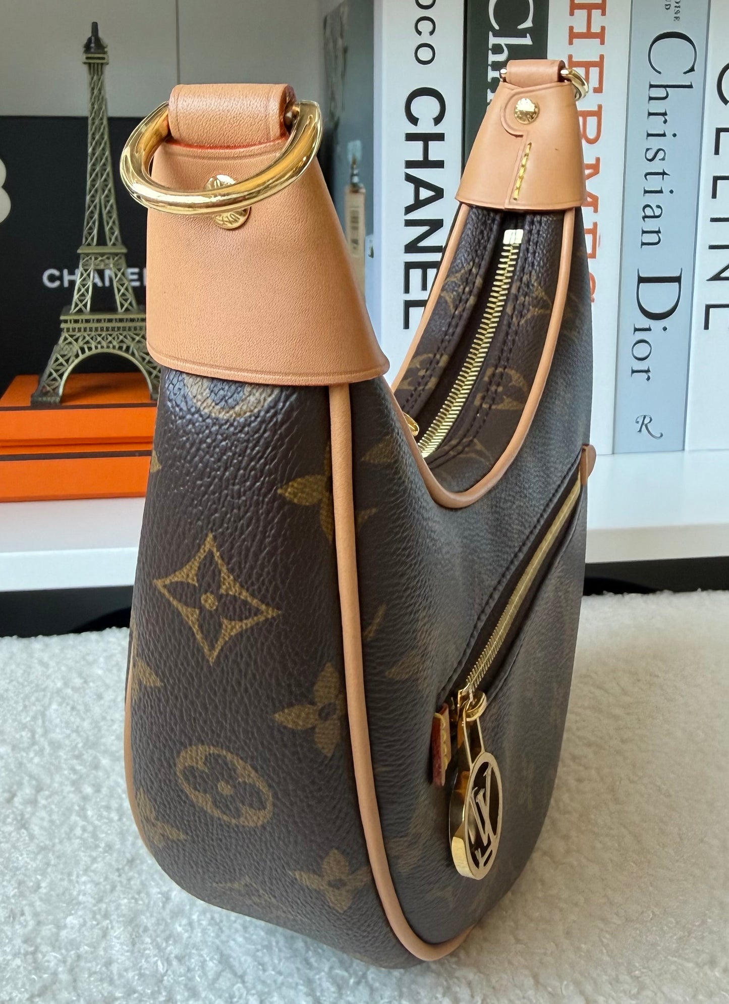 LOOP MONOGRAM CANVAS BAG