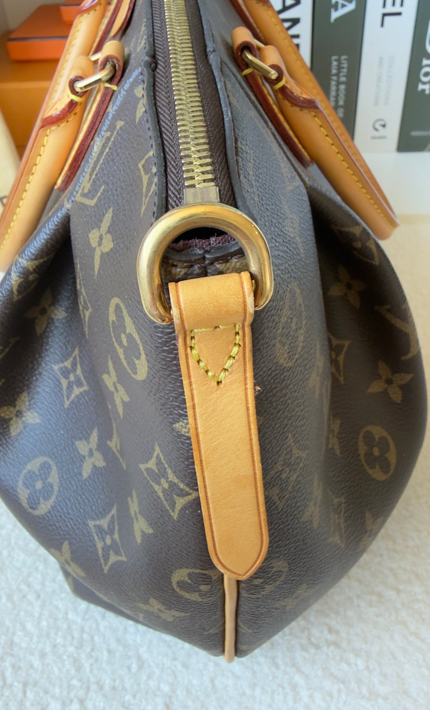 TURENNE MM MONOGRAM CANVAS BAG