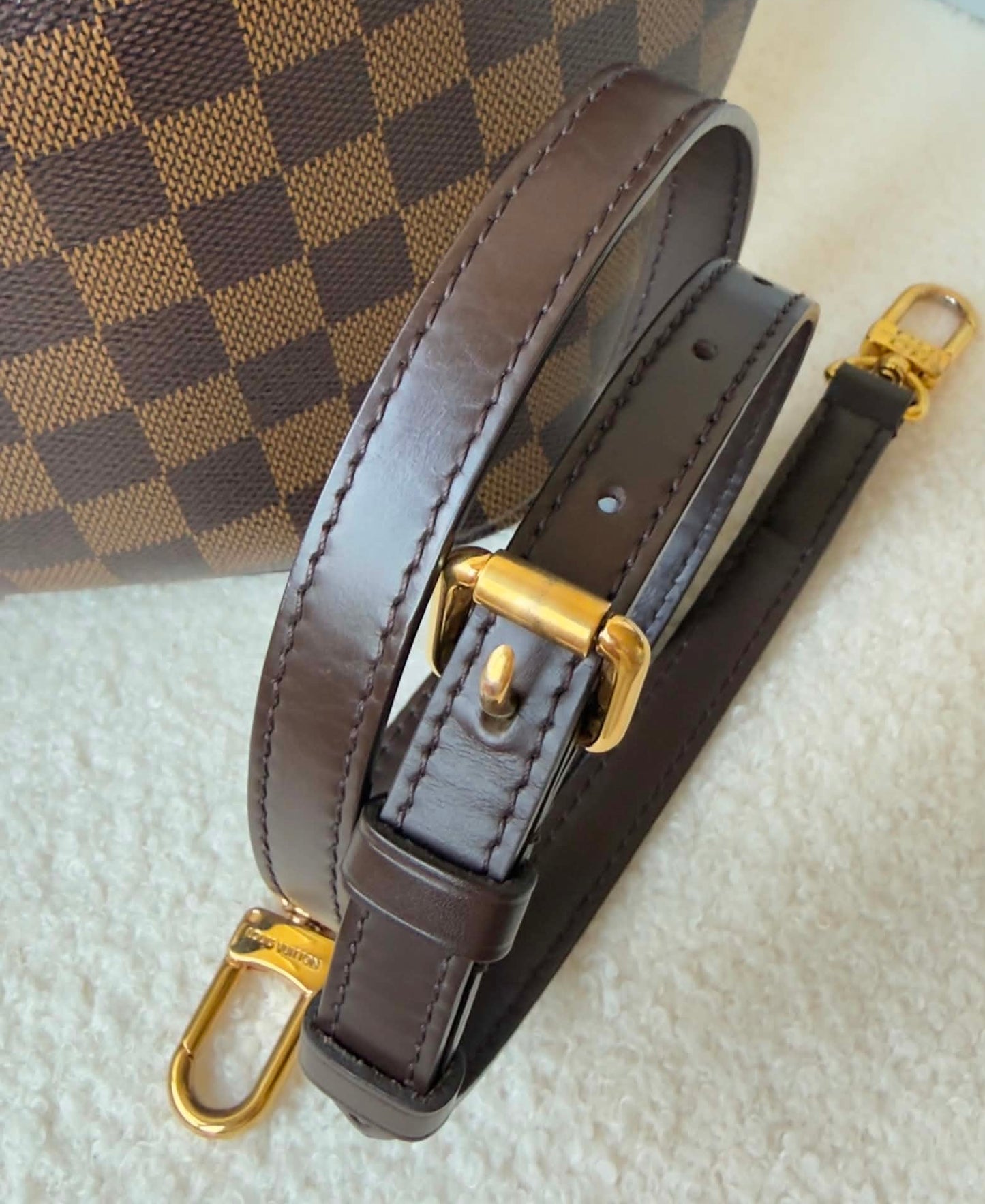 SIENA GM DAMIER EBENE BAG