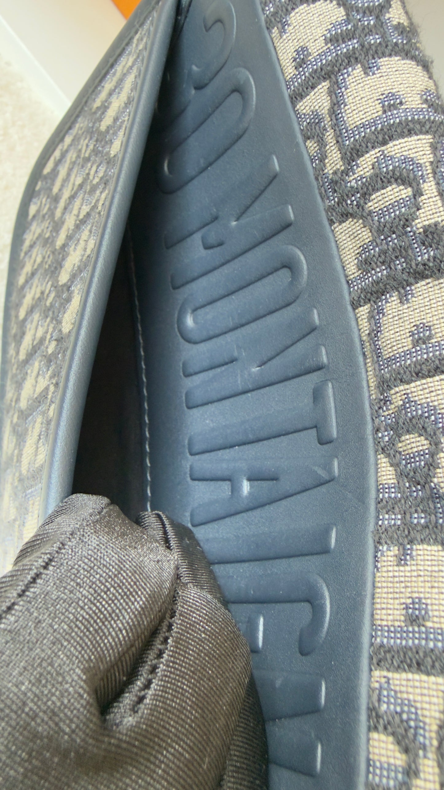 CD MEDIUM BOBBY BLUE OBLIQUE JACQUARD