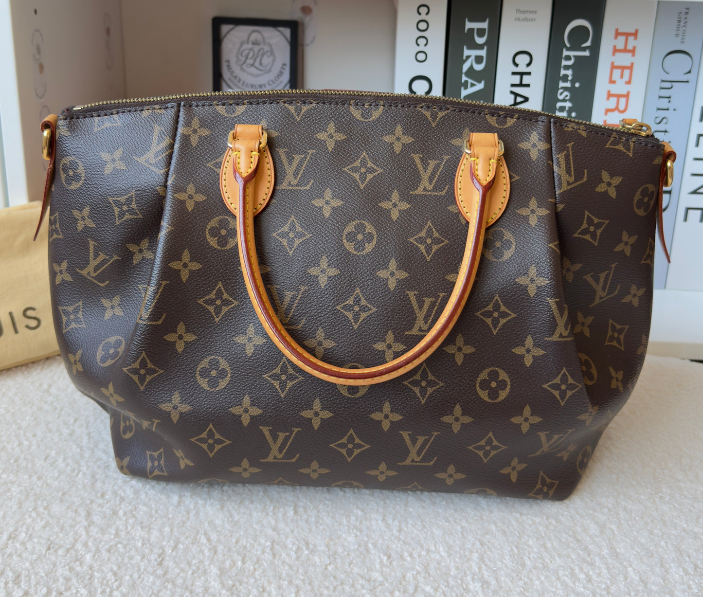 TURENNE MM MONOGRAM CANVAS BAG