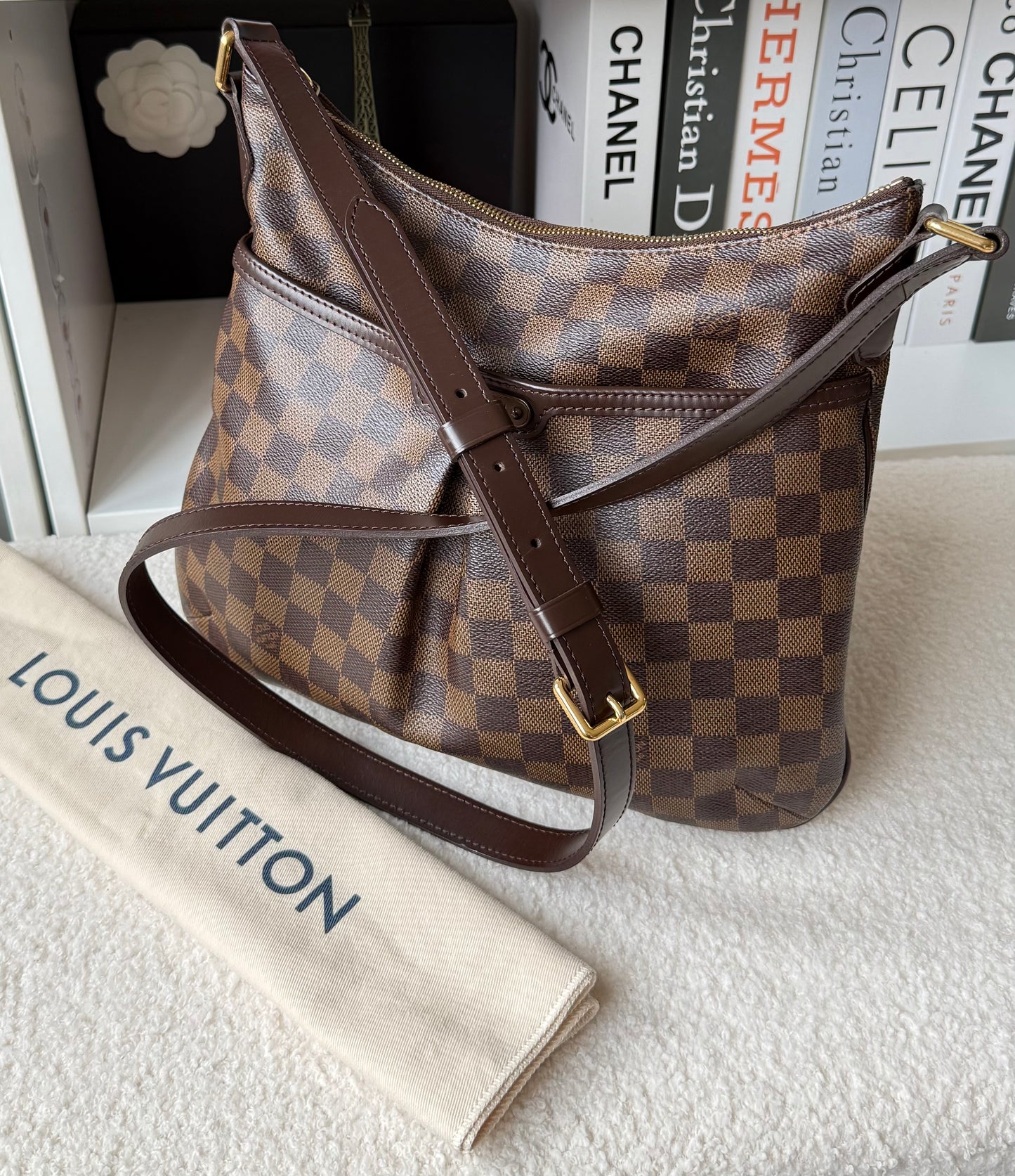BLOOMSBURY PM DAMIER EBENE CROSSBODY BAG