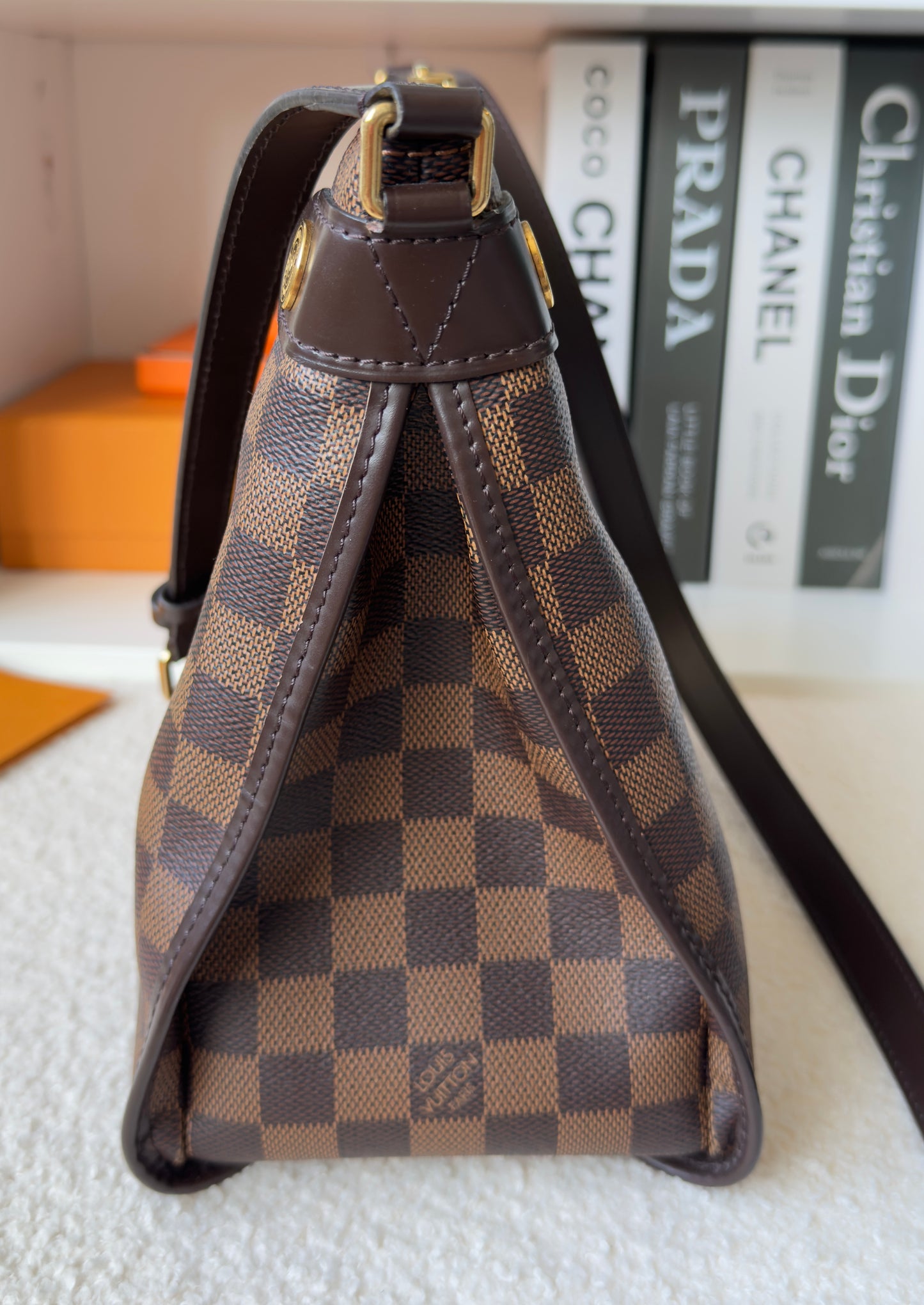 DUOMO DAMIER EBENE CROSSBODY BAG