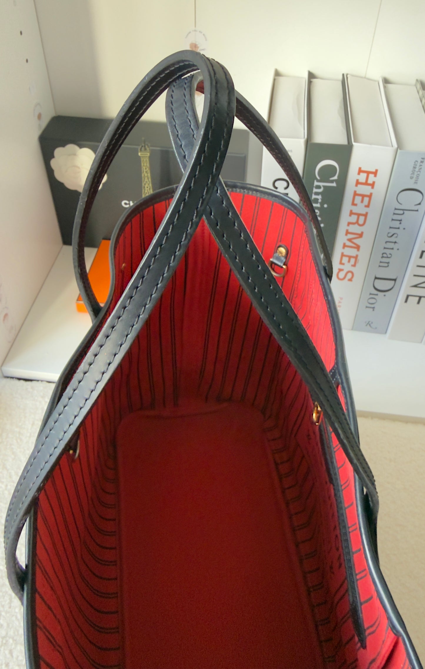 NEVERFULL MM MELBOURNE WORLD TOUR MNG CANVAS WITH POUCH