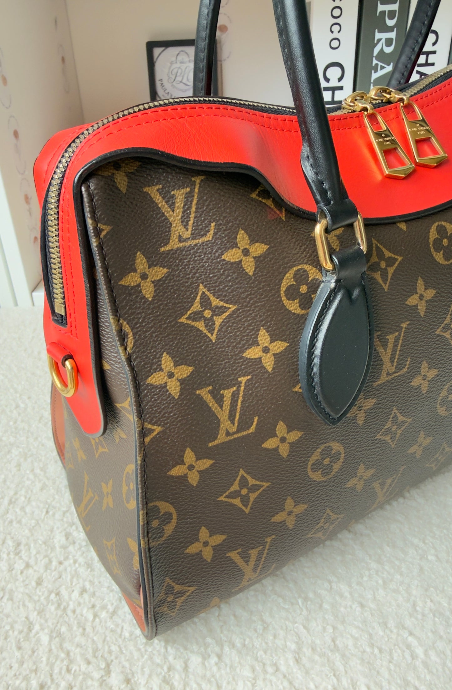 Monogram Canvas And Tricolor Leather Tuileries NM Bag