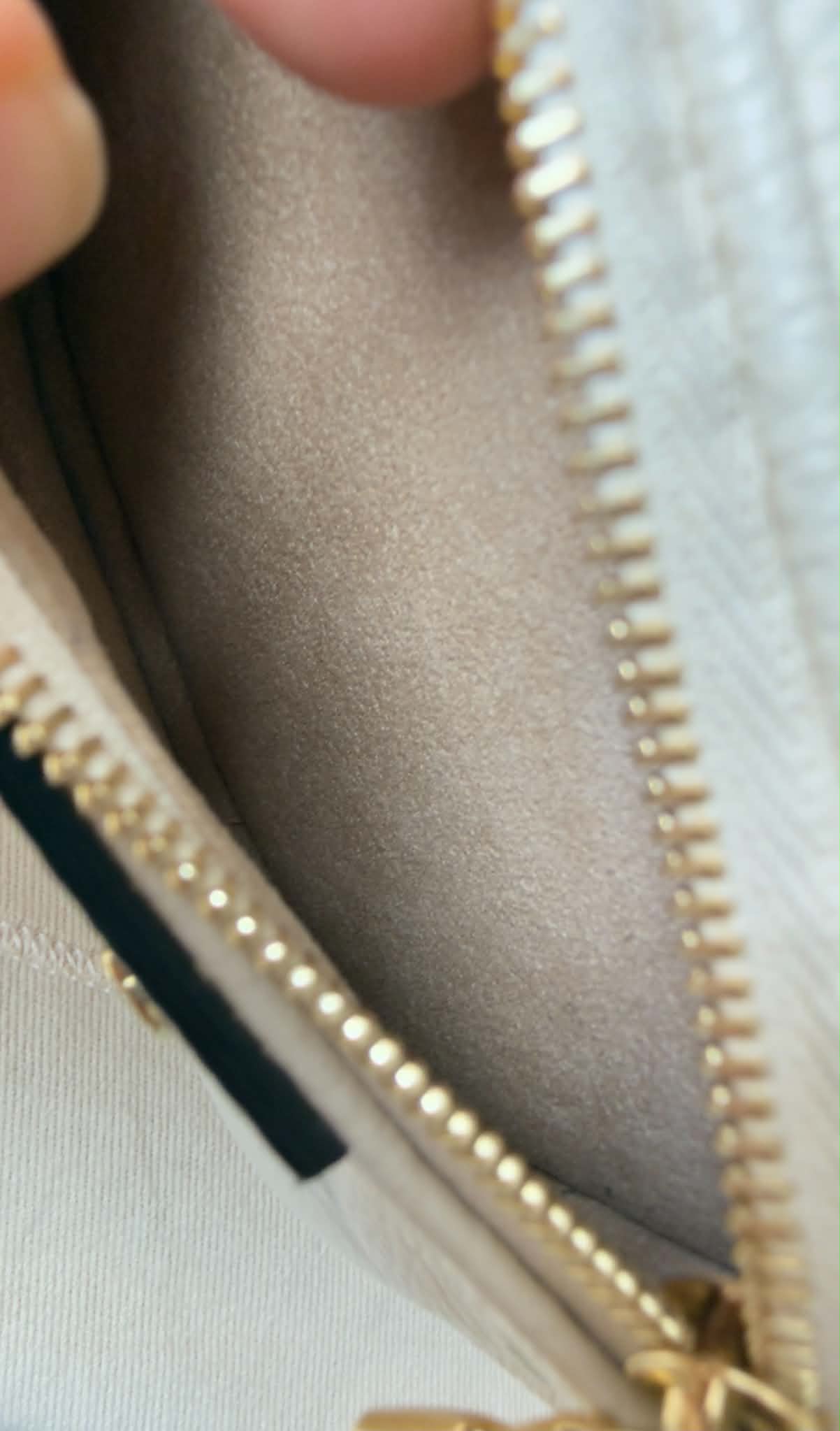 Mini Monogram Empreinte Leather Cream Bumbag