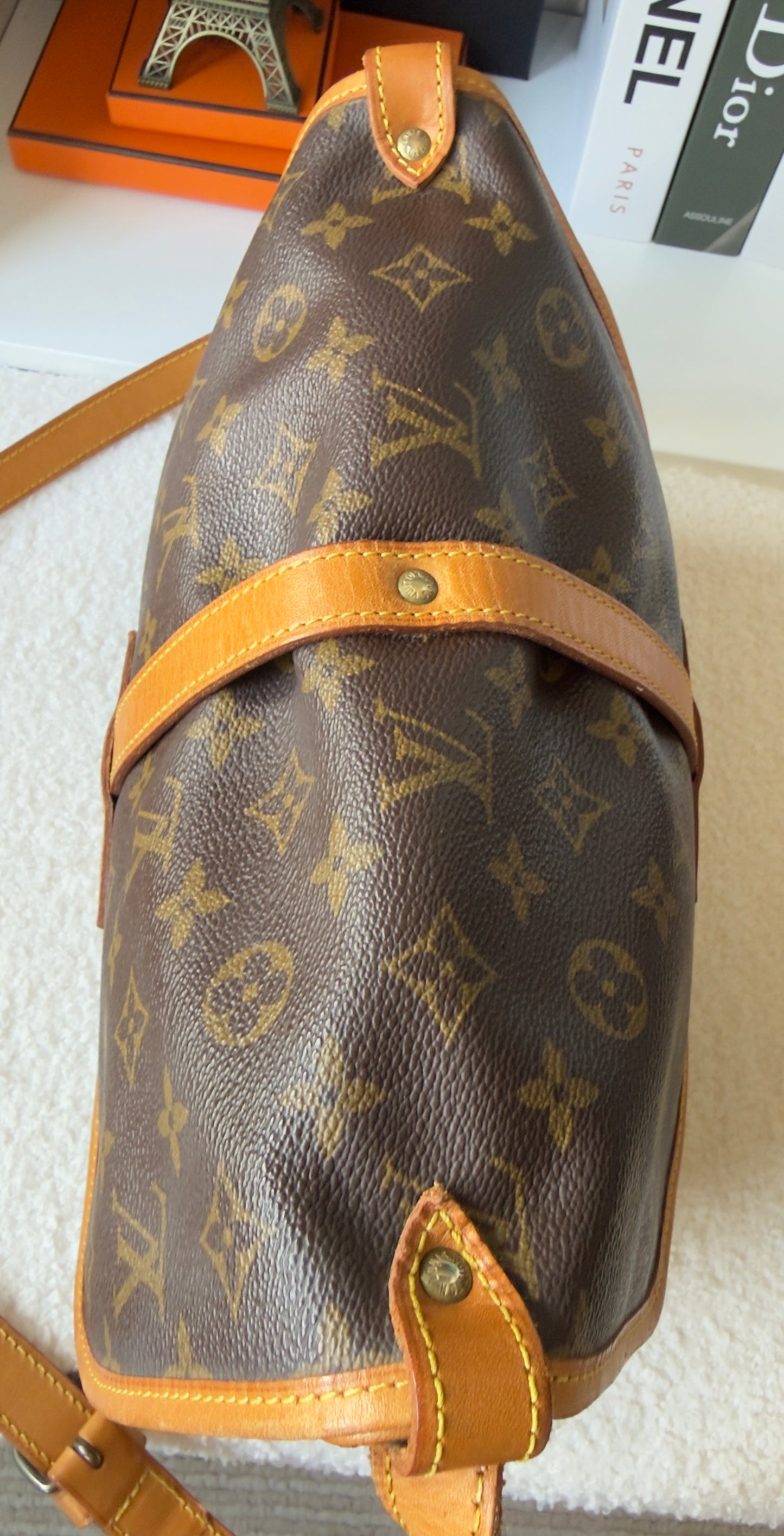 SAUMUR 30 MNG CANVAS MESSENGER BAG