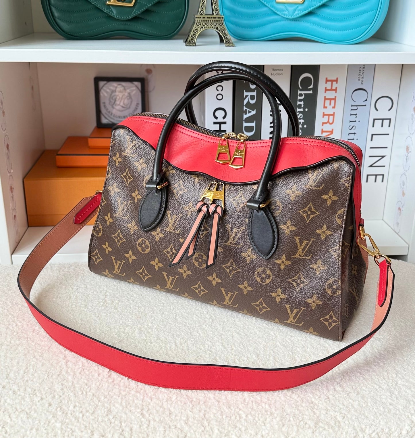 Monogram Canvas And Tricolor Leather Tuileries NM Bag