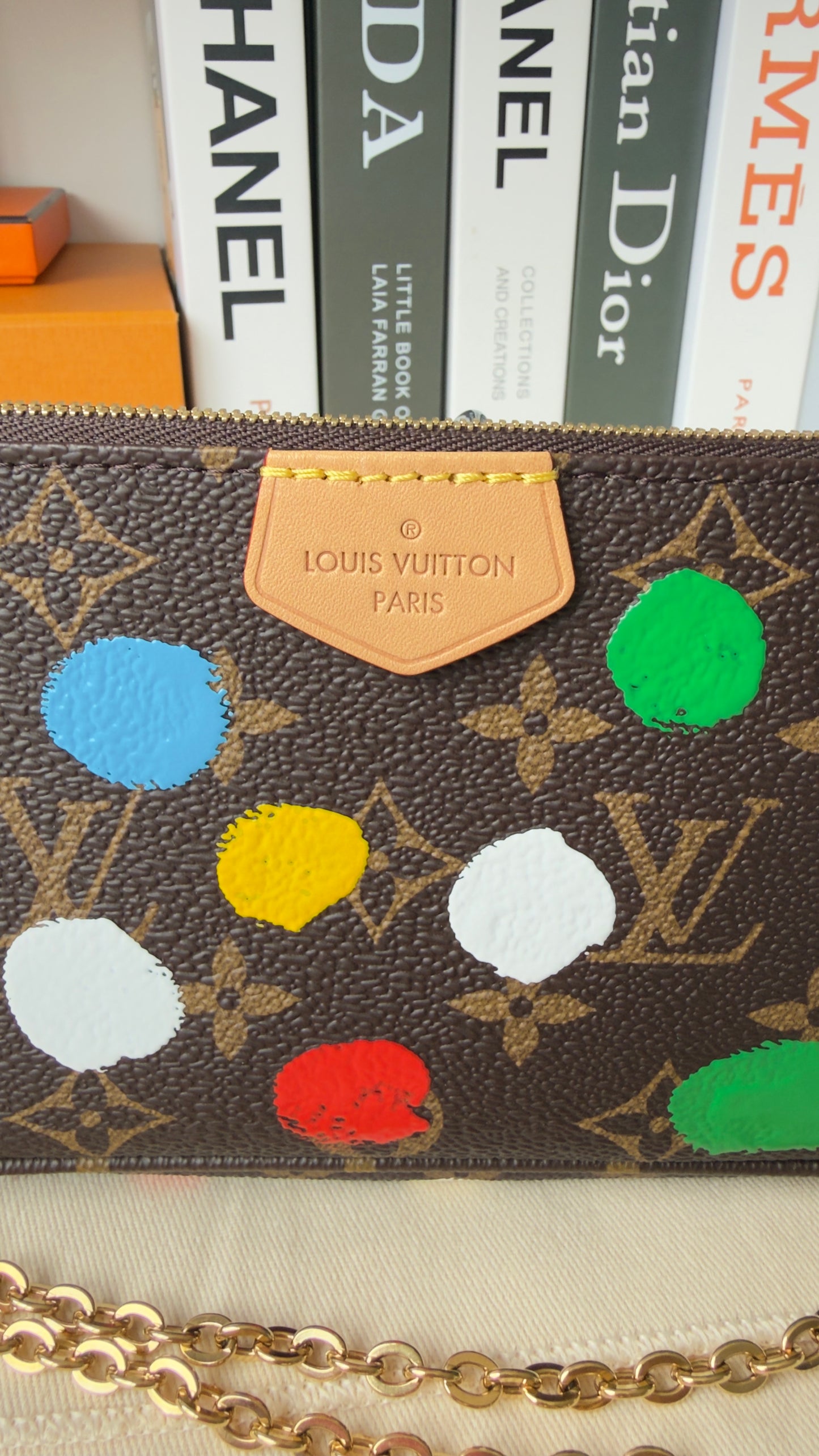 NEW /UNUSED LV x Yayoi Kusama Multi-Pochette Accessories